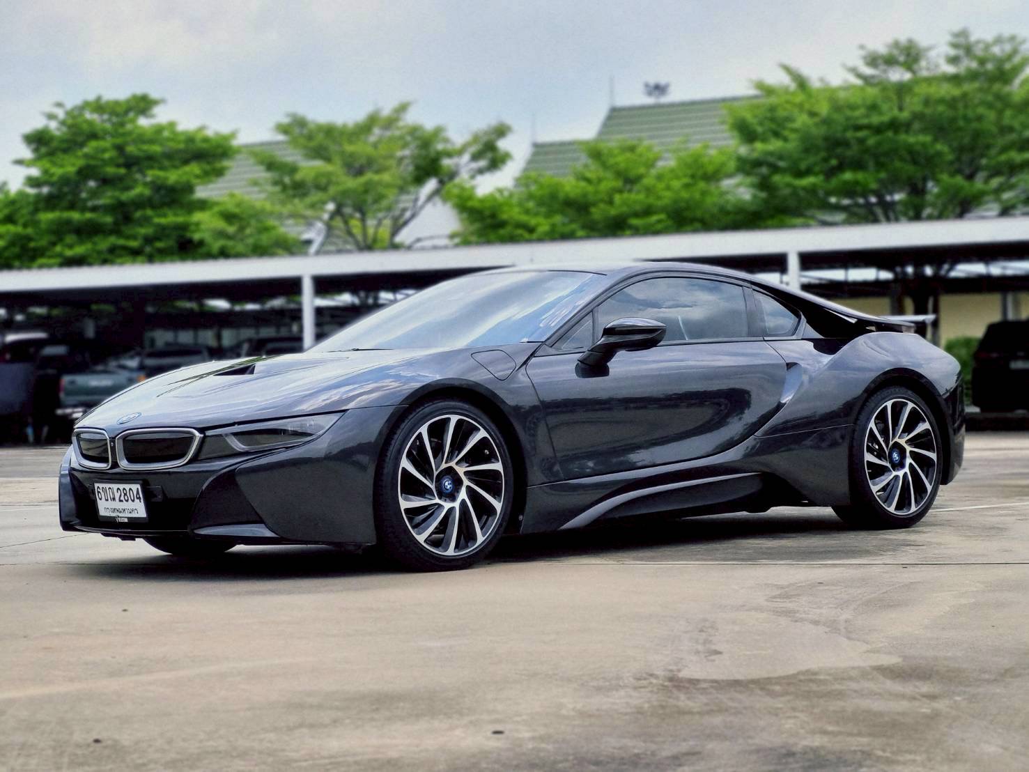 2015 BMW i8 สีเทา