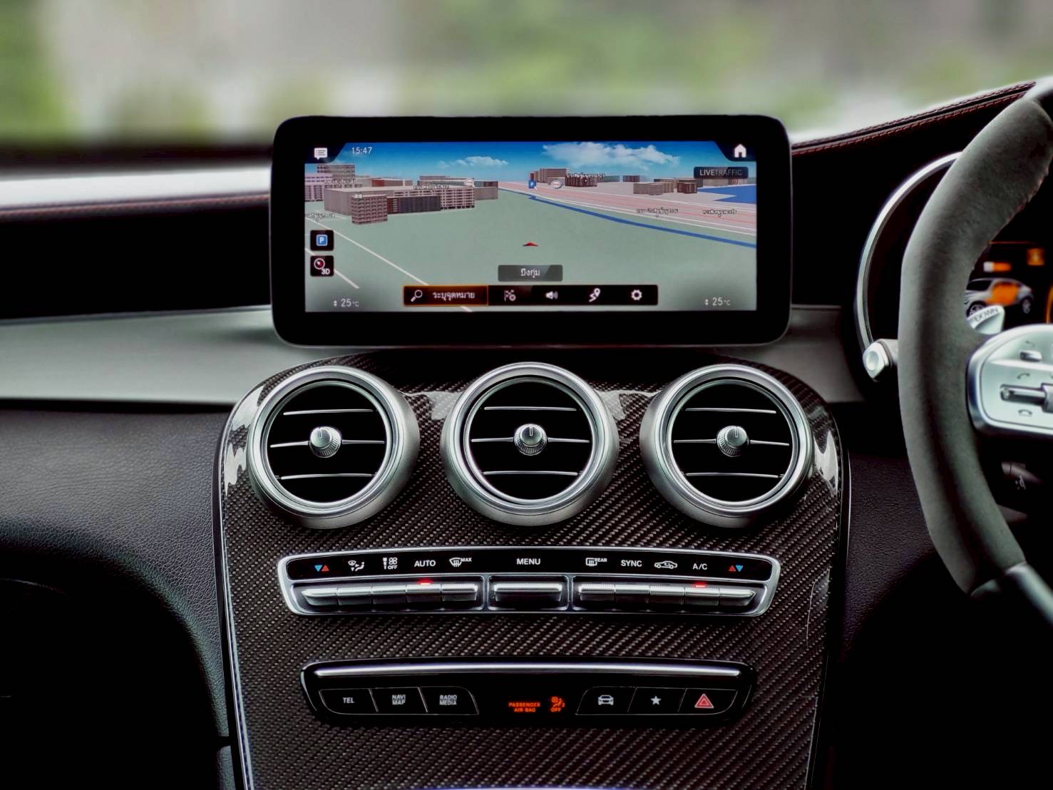 2022 Mercedes-Benz GLC-Class GLC43 (Facelift) สีดำ (รูปที่ 11)
