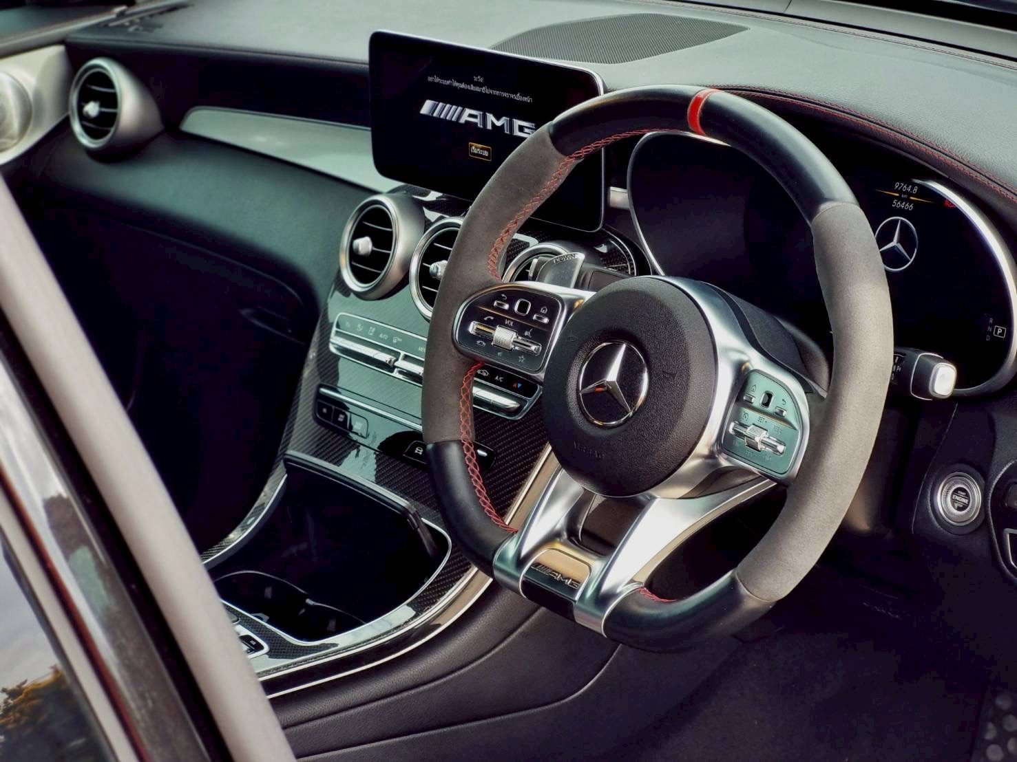 2022 Mercedes-Benz GLC-Class GLC43 (Facelift) สีดำ (รูปที่ 8)