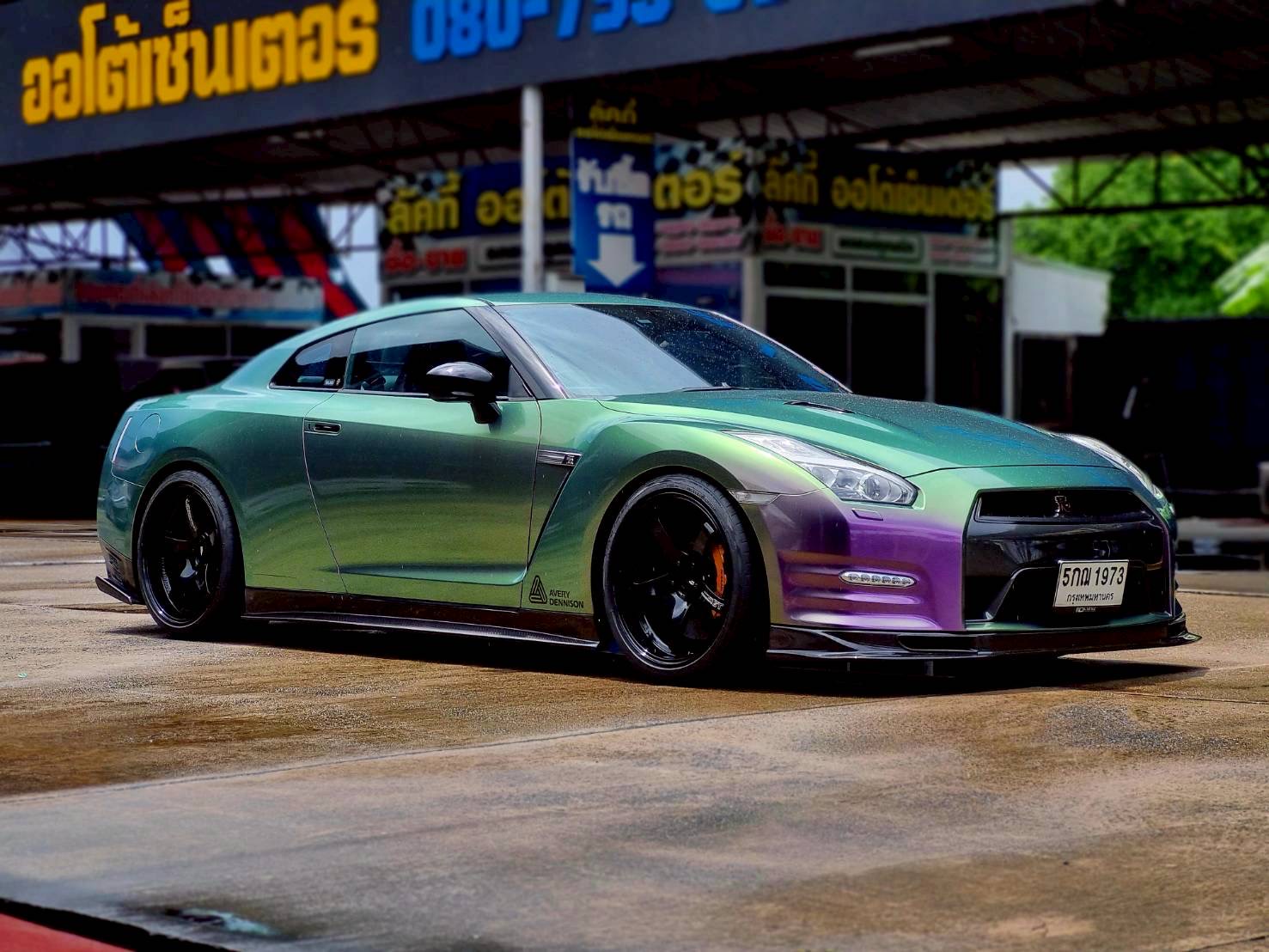 2011 Nissan GT-R (R35) สีดำ (รูปที่ 3)