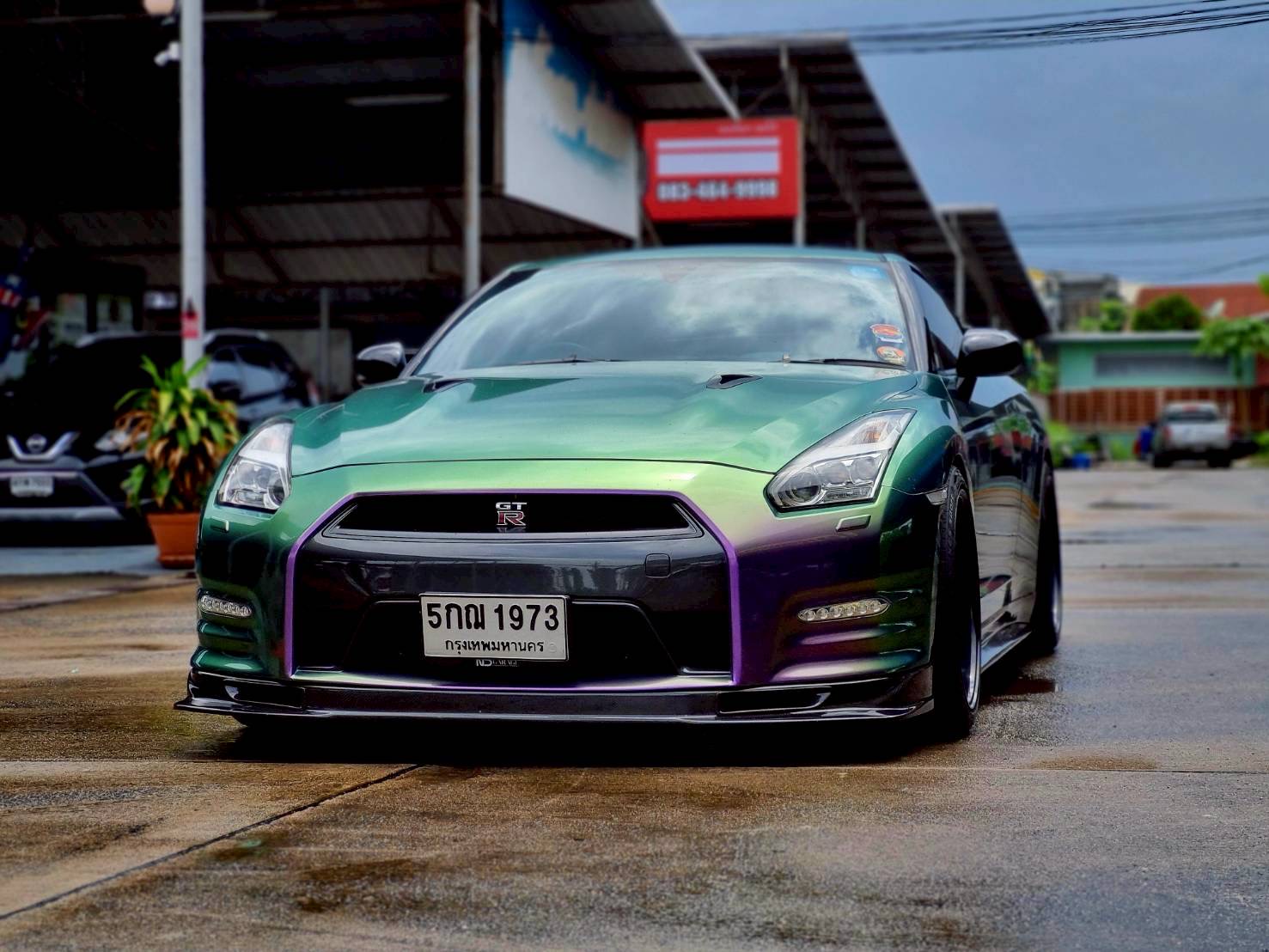 2011 Nissan GT-R (R35) สีดำ (รูปที่ 4)