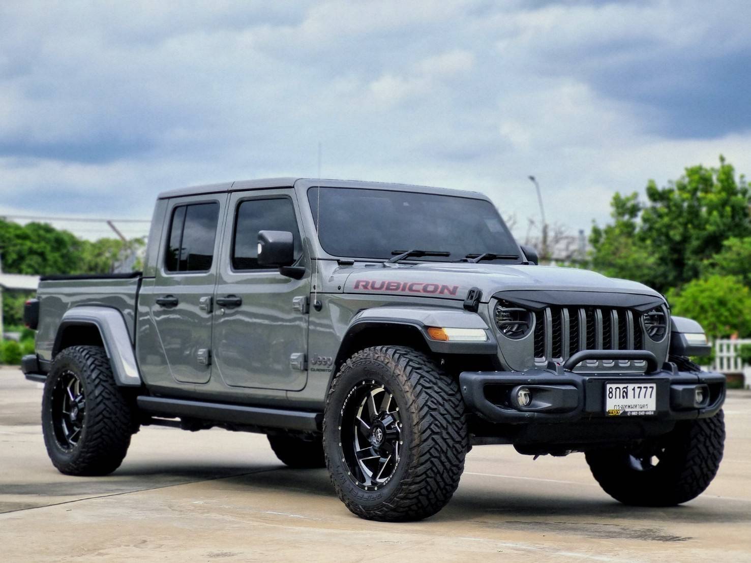 2021 Jeep GLADIATOR RUBICON 3.6 V6 สีเทา (รูปที่ 3)