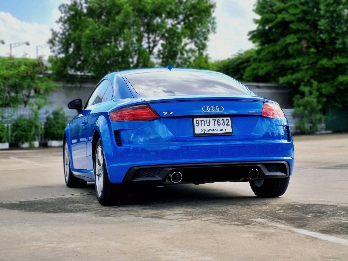 2020 Audi TT สีฟ้า (รูปที่ 7)