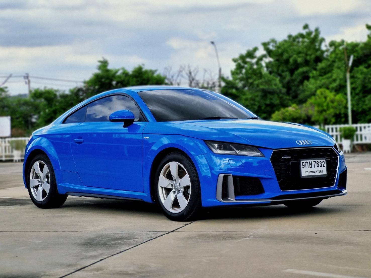 2020 Audi TT สีฟ้า (รูปที่ 3)