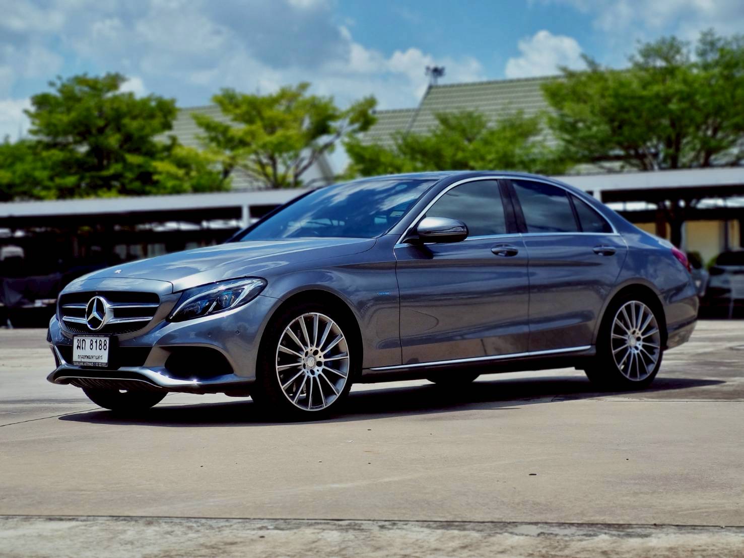 2018 Mercedes-Benz C-Class Coupe C 250 AMG สีเทา