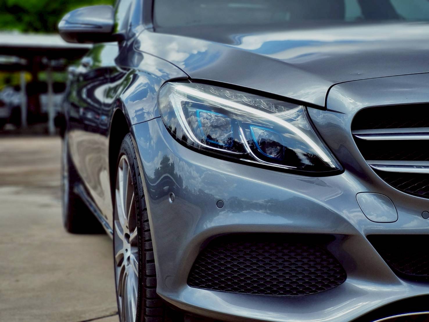 2018 Mercedes-Benz C-Class Coupe C 250 AMG สีเทา (รูปที่ 14)