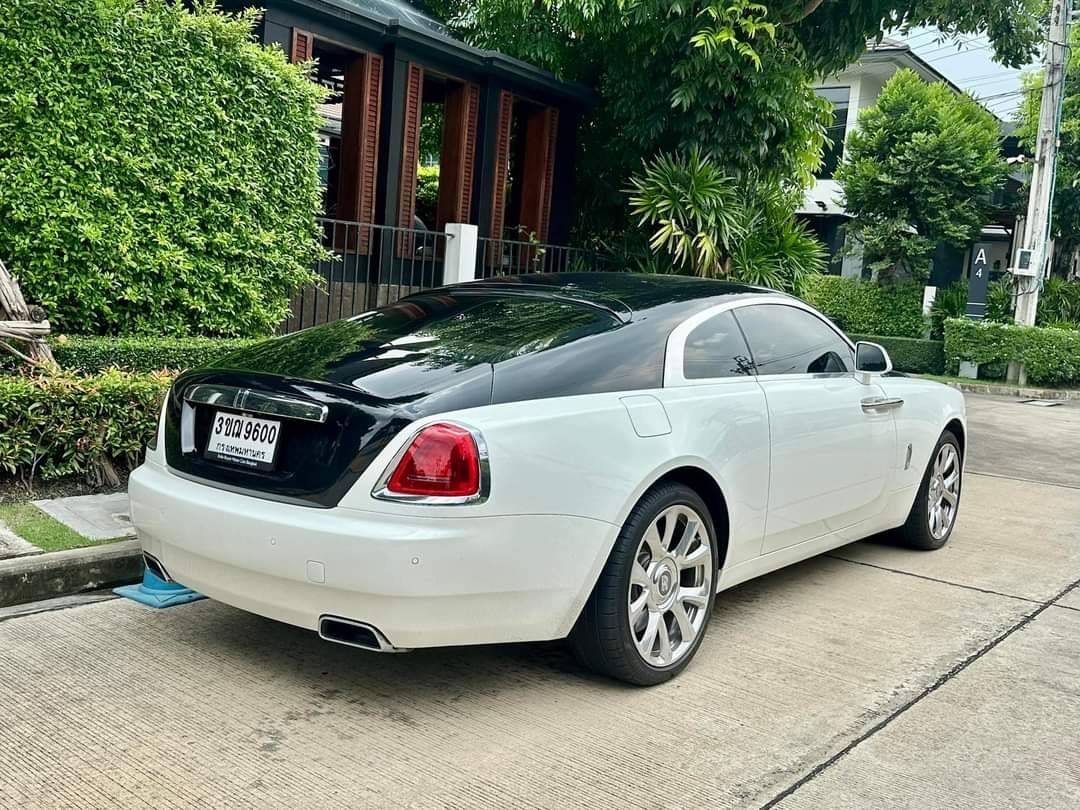 2017 Rolls-Royce Wraith สีขาว (รูปที่ 5)