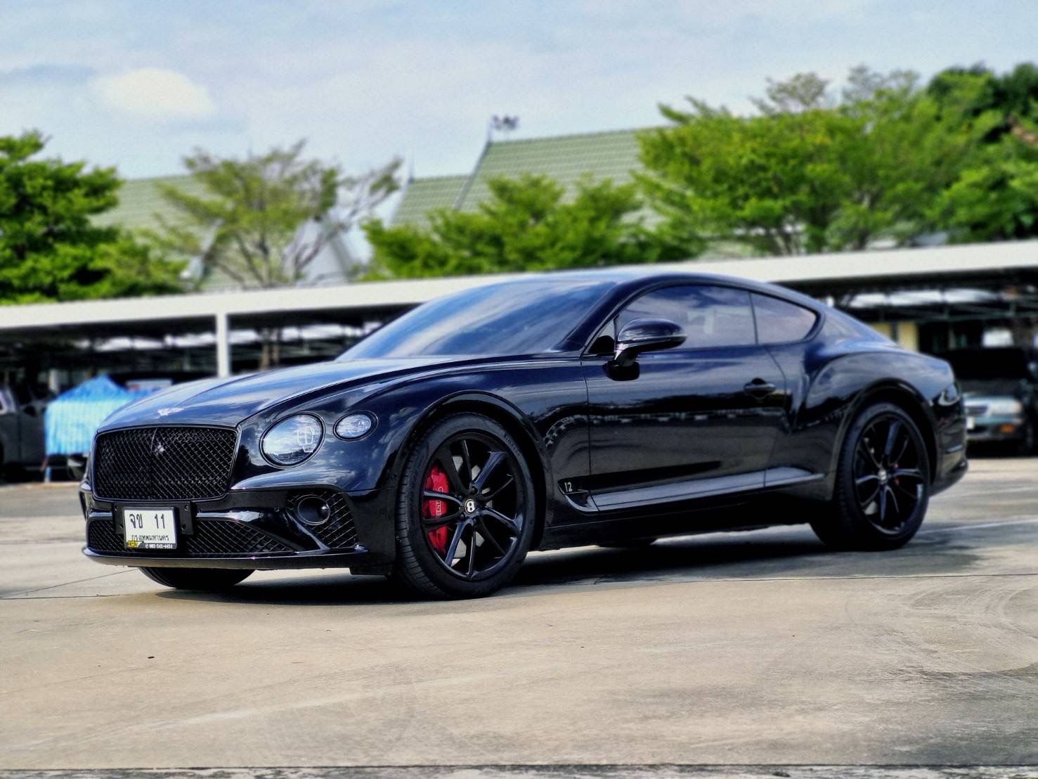 2020 Bentley Continental GT สีดำ (รูปที่ 19)