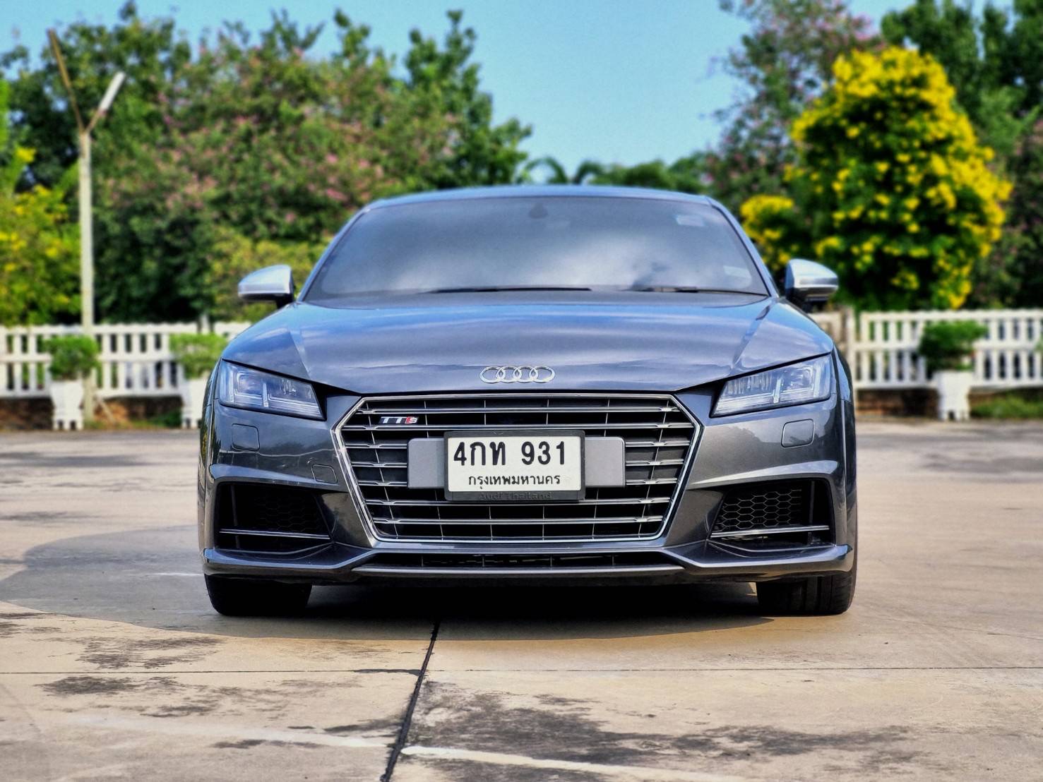 2018 Audi TT สีเทา (รูปที่ 4)