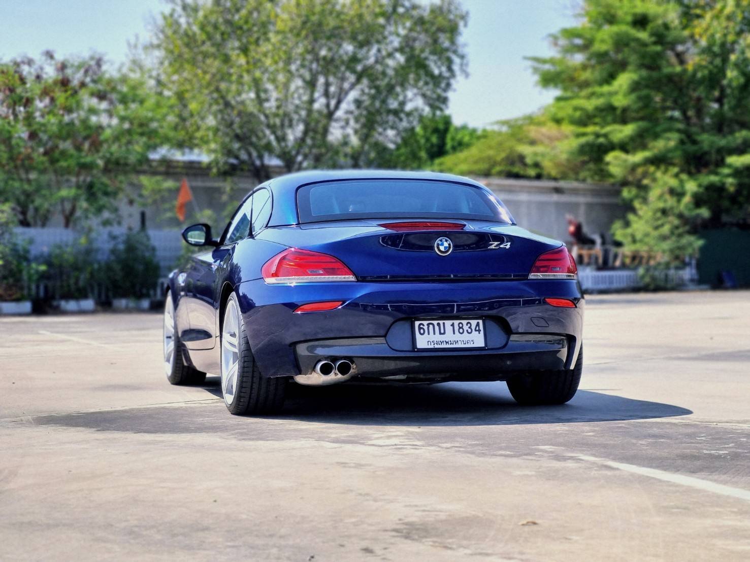 2013 BMW Z4 E89 สีน้ำเงิน (รูปที่ 5)