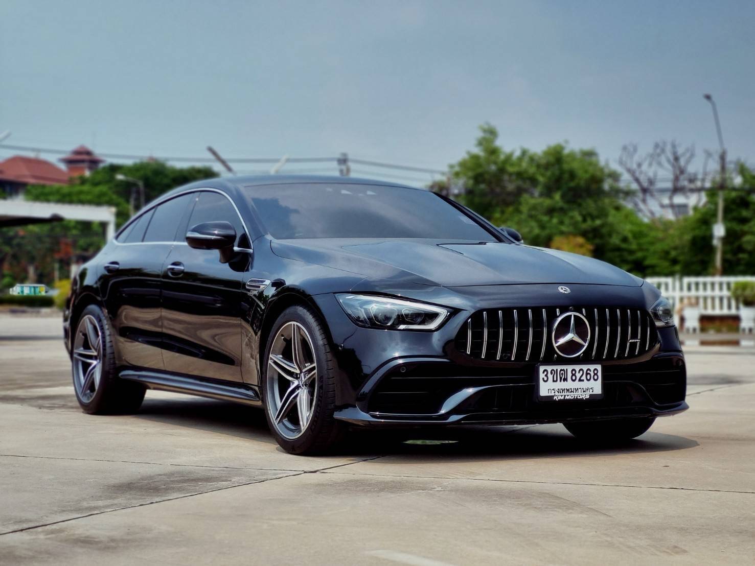 2021 Mercedes-Benz GT53 AMG สีดำ (รูปที่ 3)