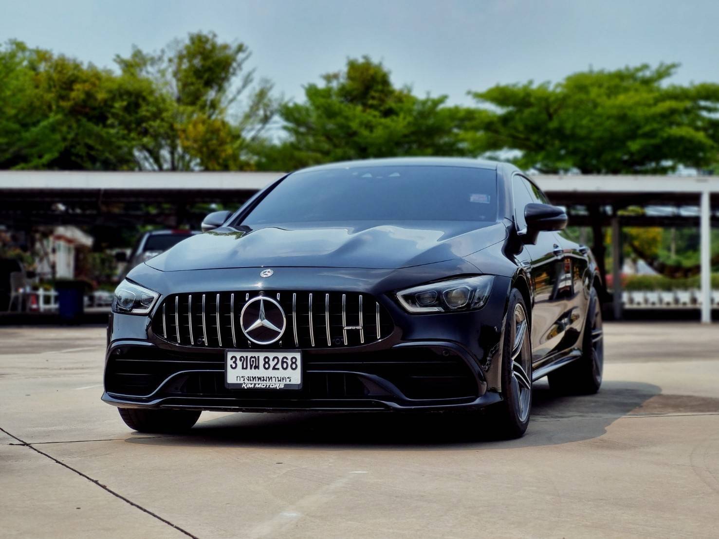 2021 Mercedes-Benz GT53 AMG สีดำ (รูปที่ 2)