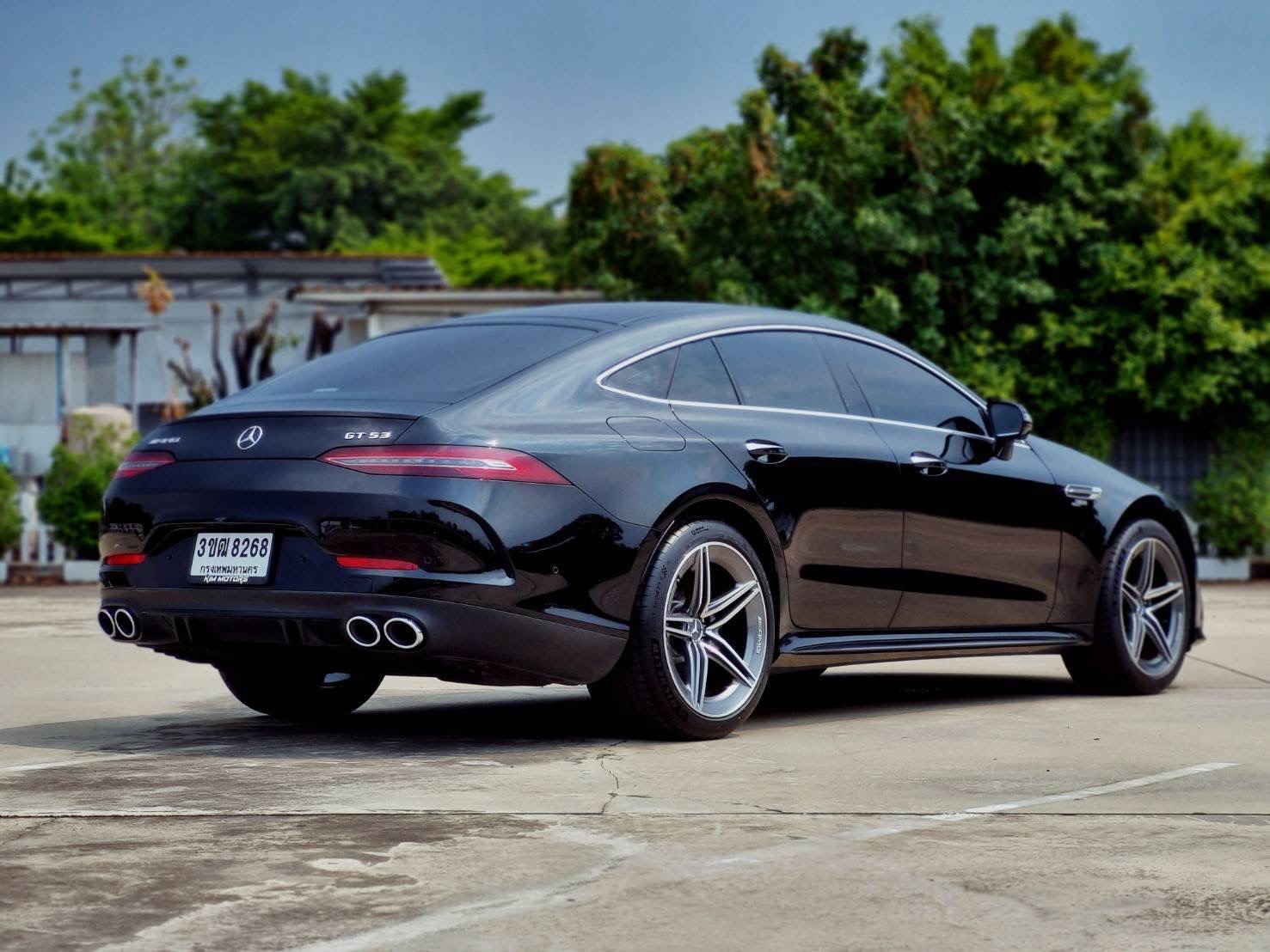 2021 Mercedes-Benz GT53 AMG สีดำ (รูปที่ 6)