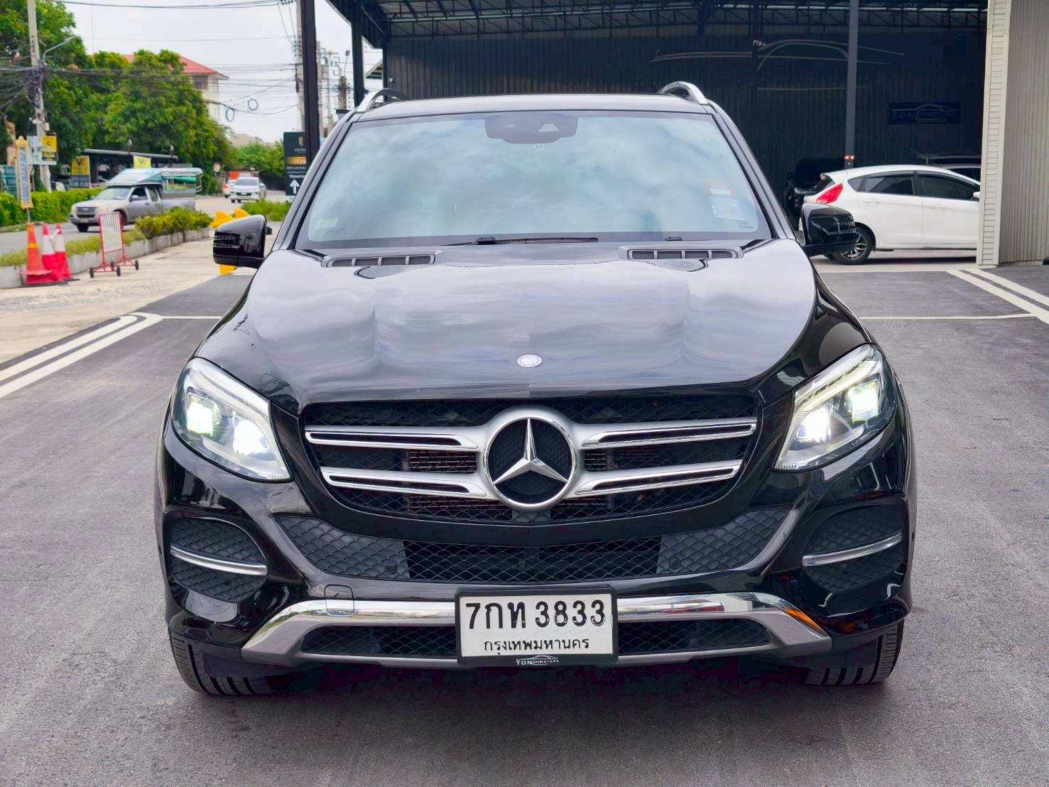 2018 Mercedes-Benz GLE-Class GLE500 สีดำ