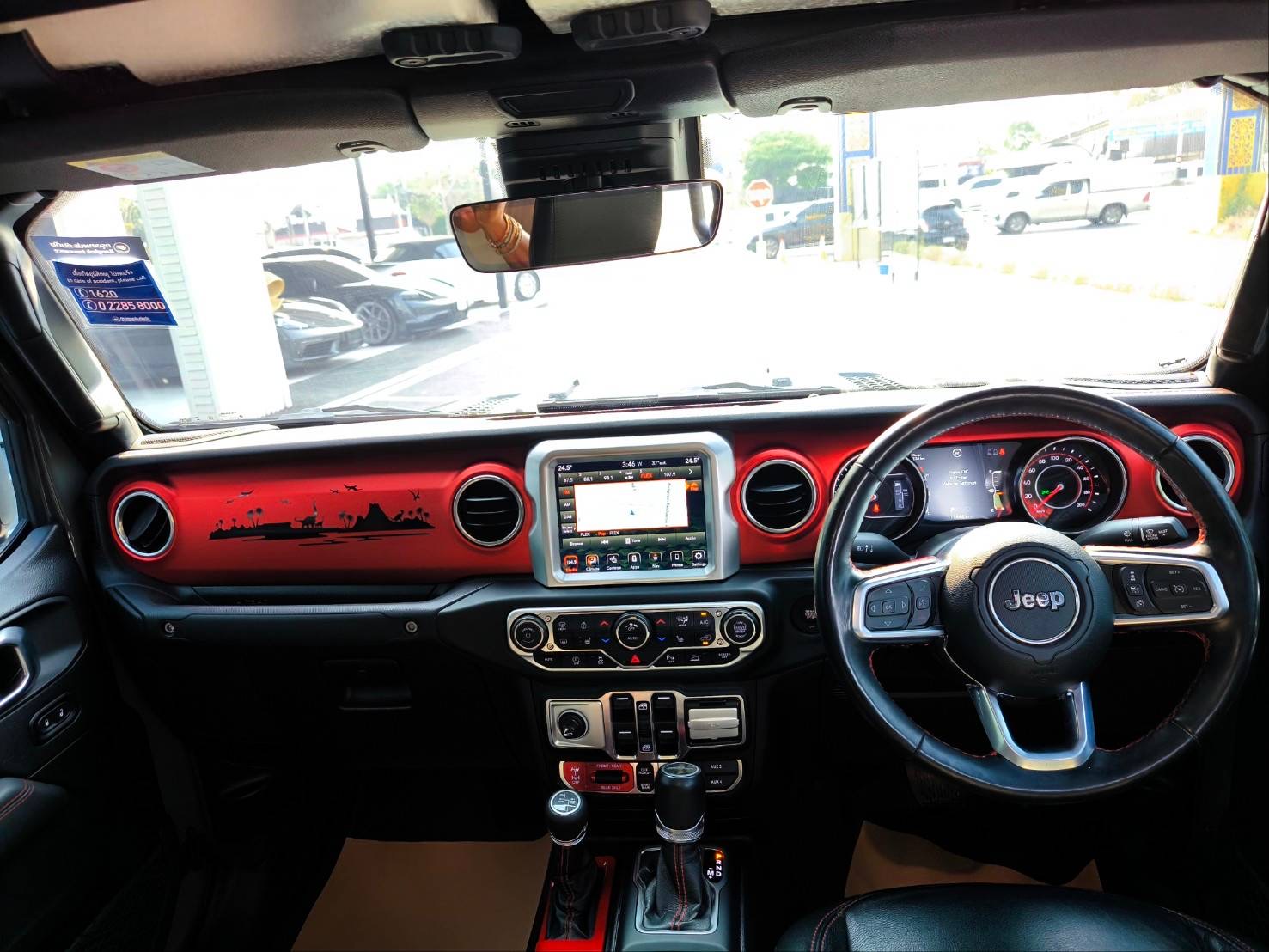 2021 Jeep GLADIATOR RUBICON 3.6 V6 สีเทา (รูปที่ 4)