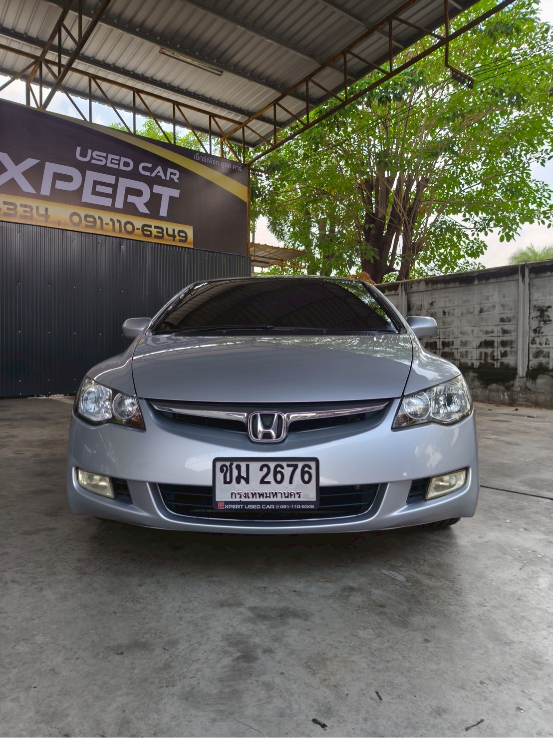 2007 Honda Civic FD สีเงิน (รูปที่ 2)