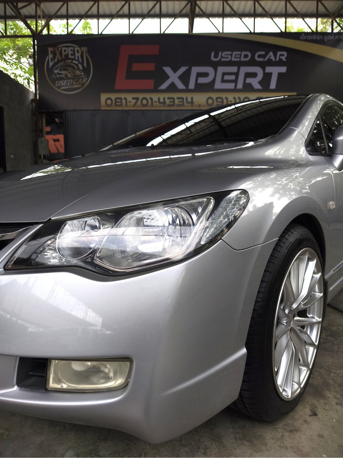 2007 Honda Civic FD สีเงิน (รูปที่ 12)