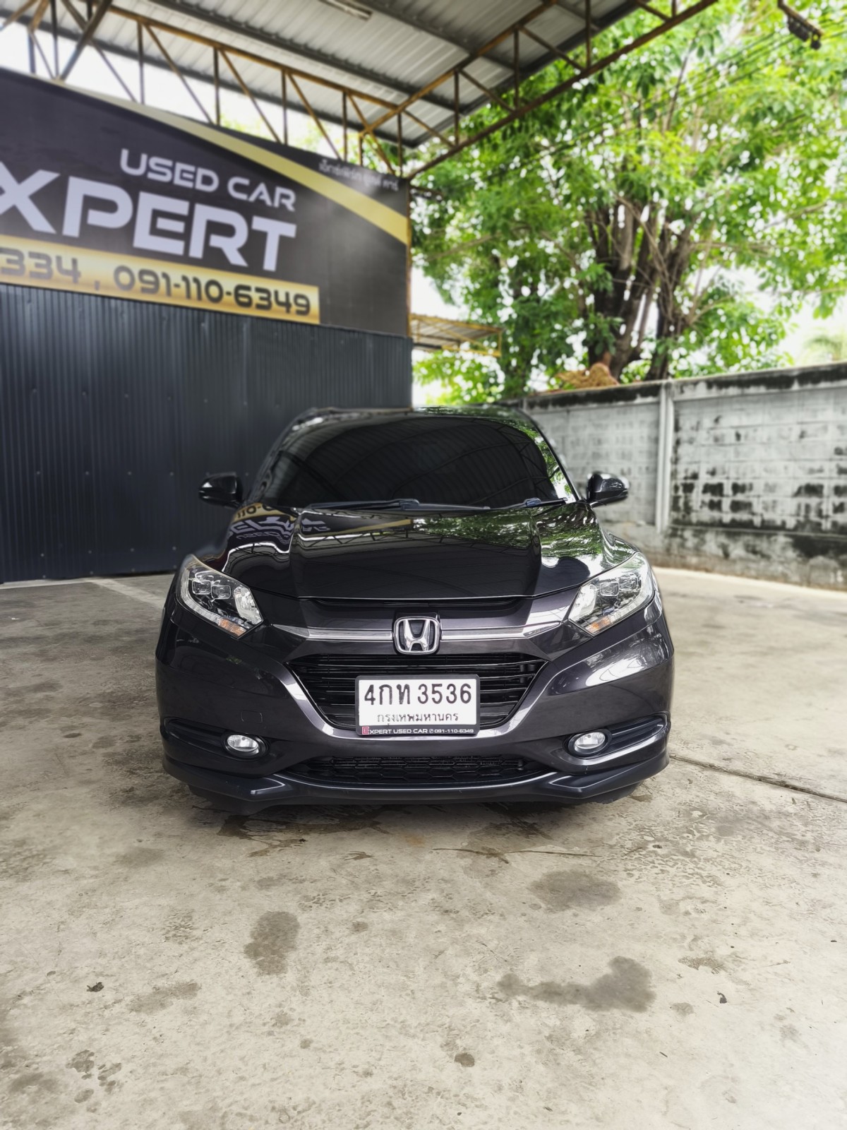 2014 Honda HR-V สีเทา (รูปที่ 7)
