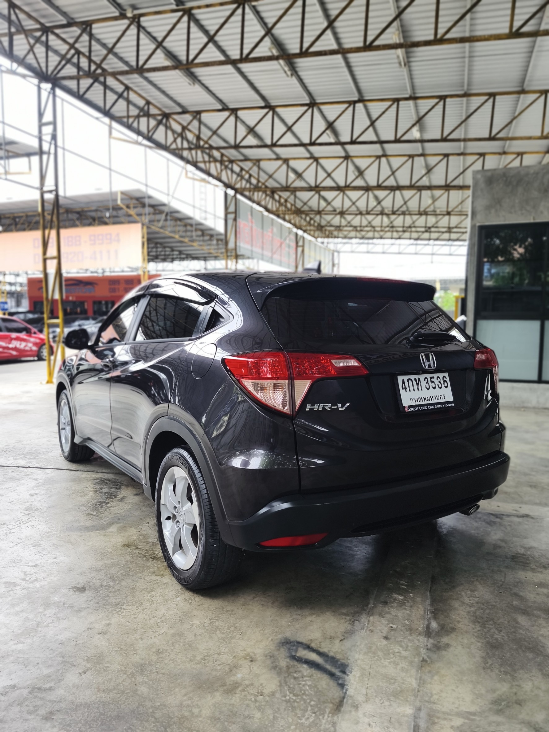 2014 Honda HR-V สีเทา (รูปที่ 3)