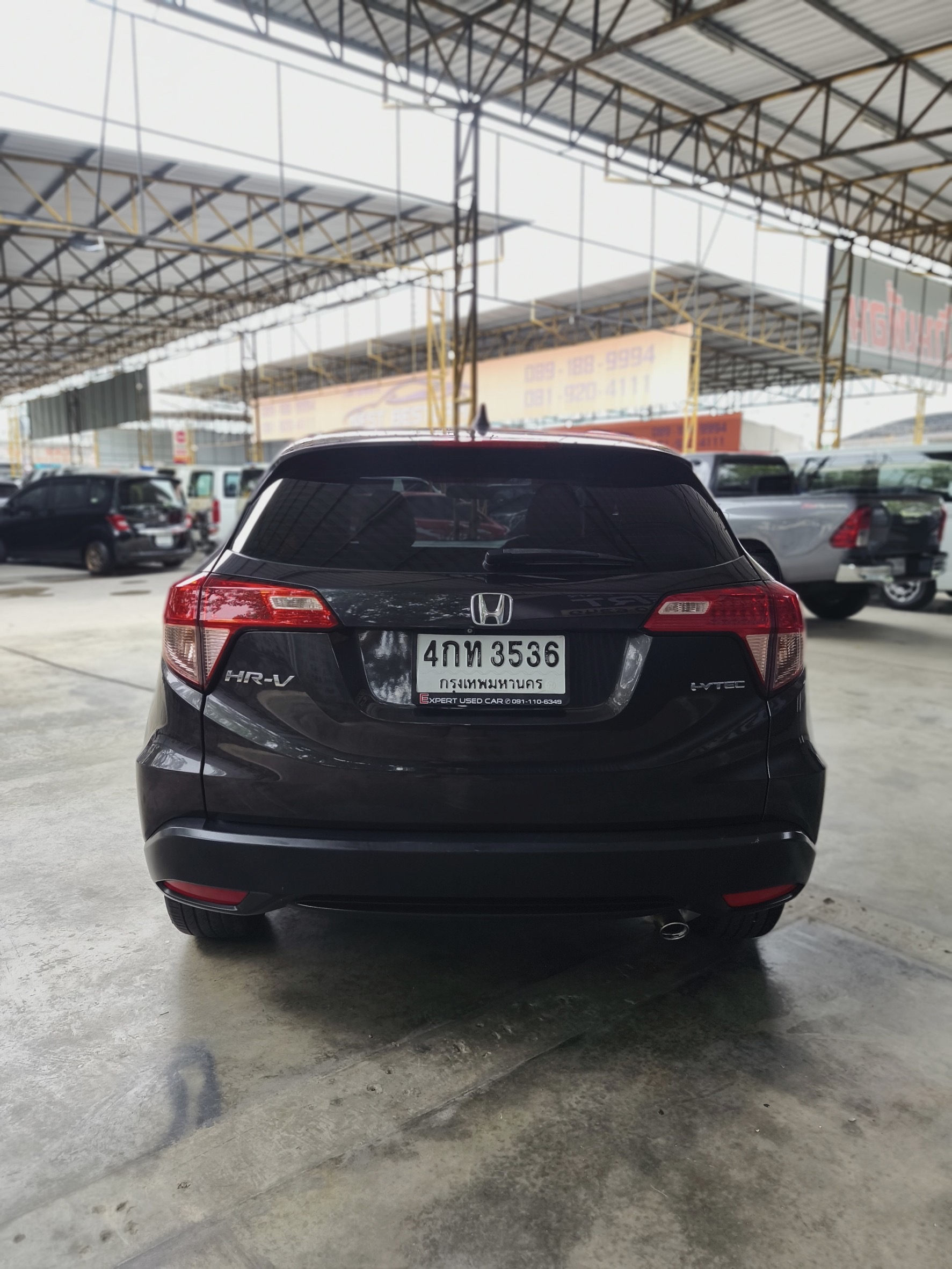 2014 Honda HR-V สีเทา (รูปที่ 4)