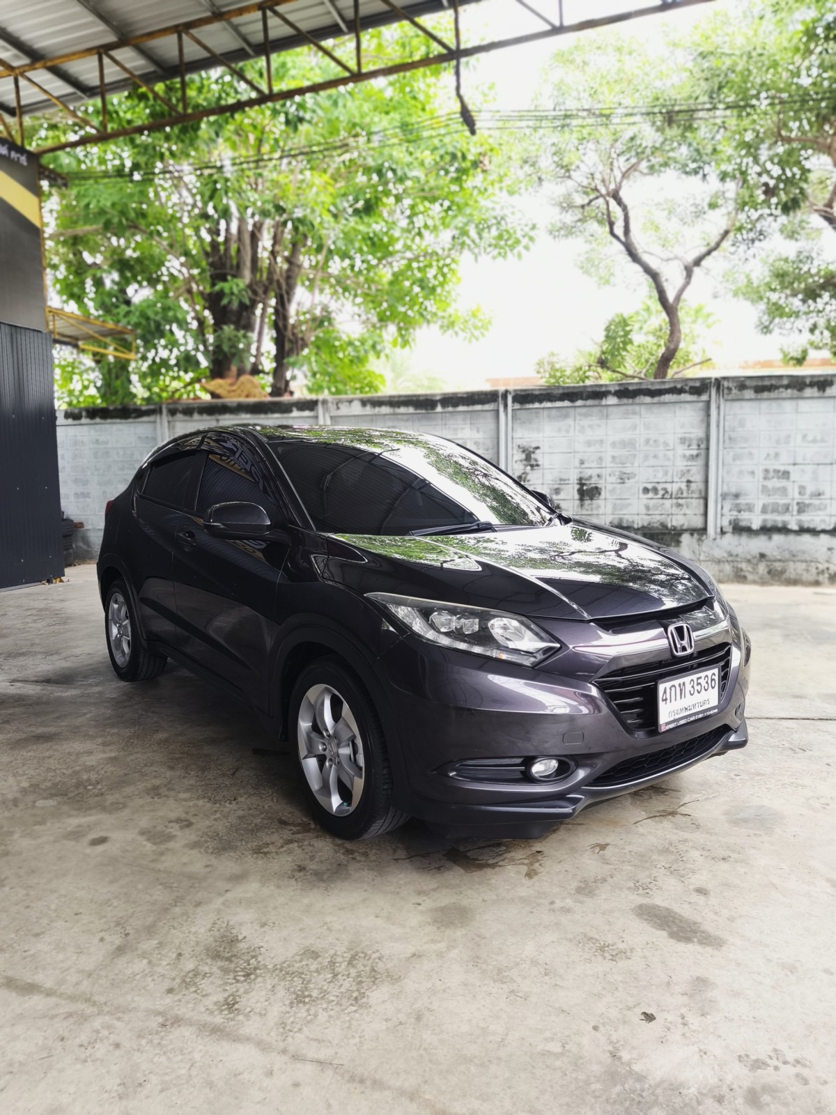 2014 Honda HR-V สีเทา