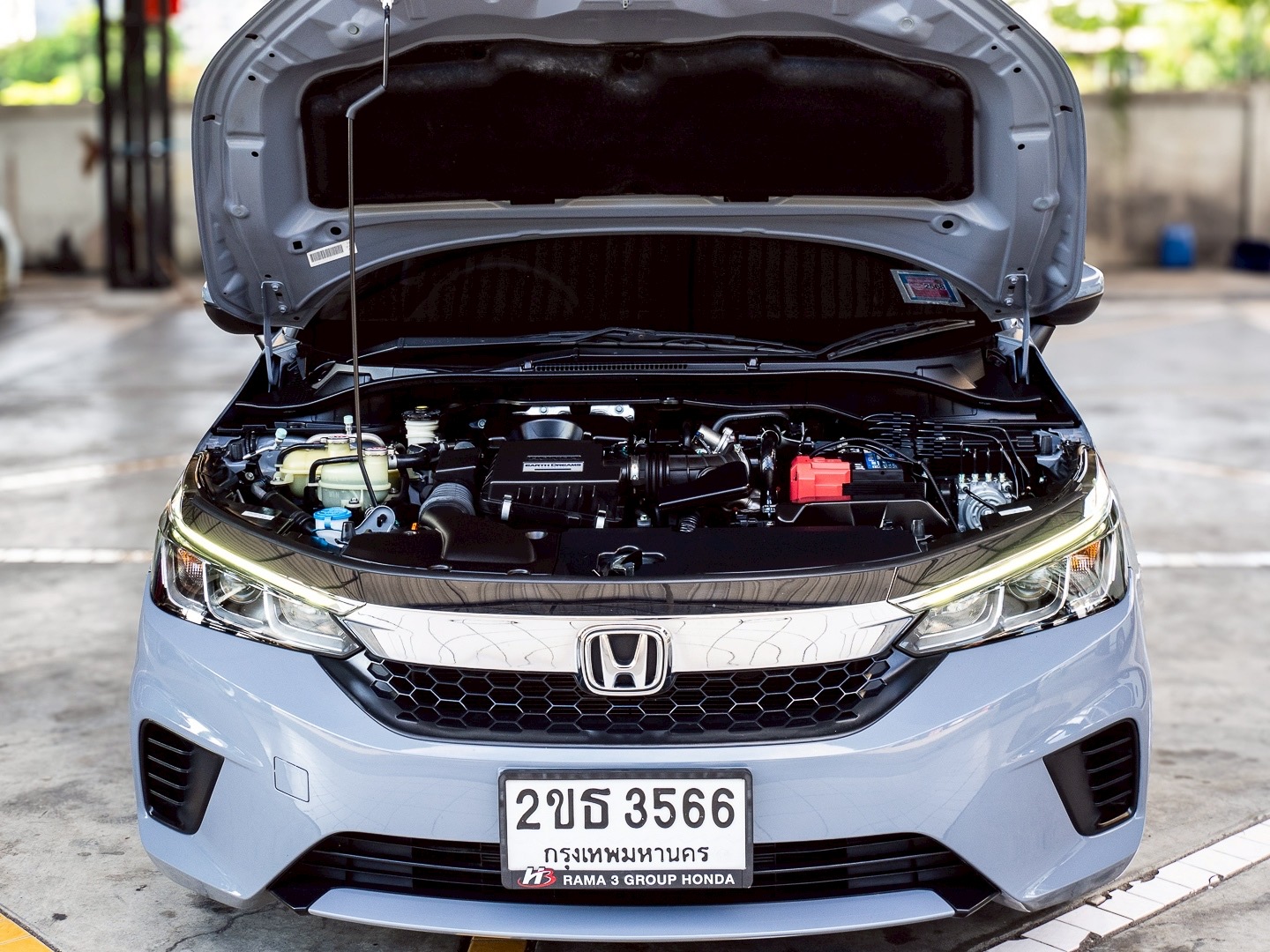 2021 Honda City Hatchback สีเทา (รูปที่ 19)