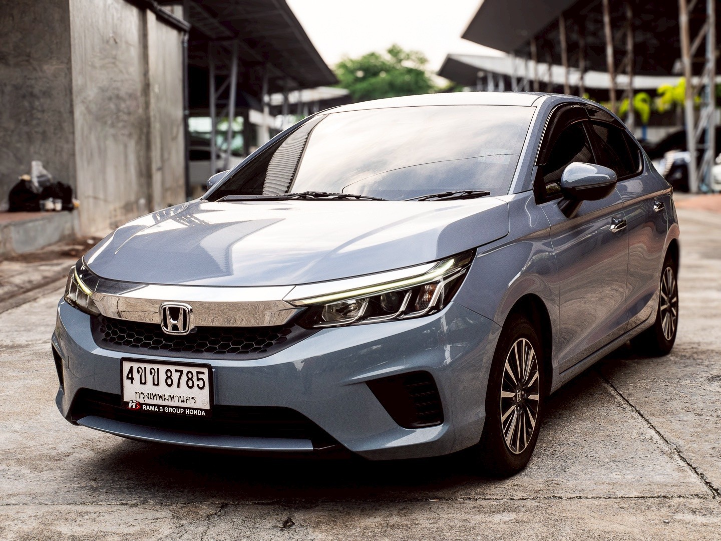 2023 Honda City Hatchback สีเทา (รูปที่ 3)