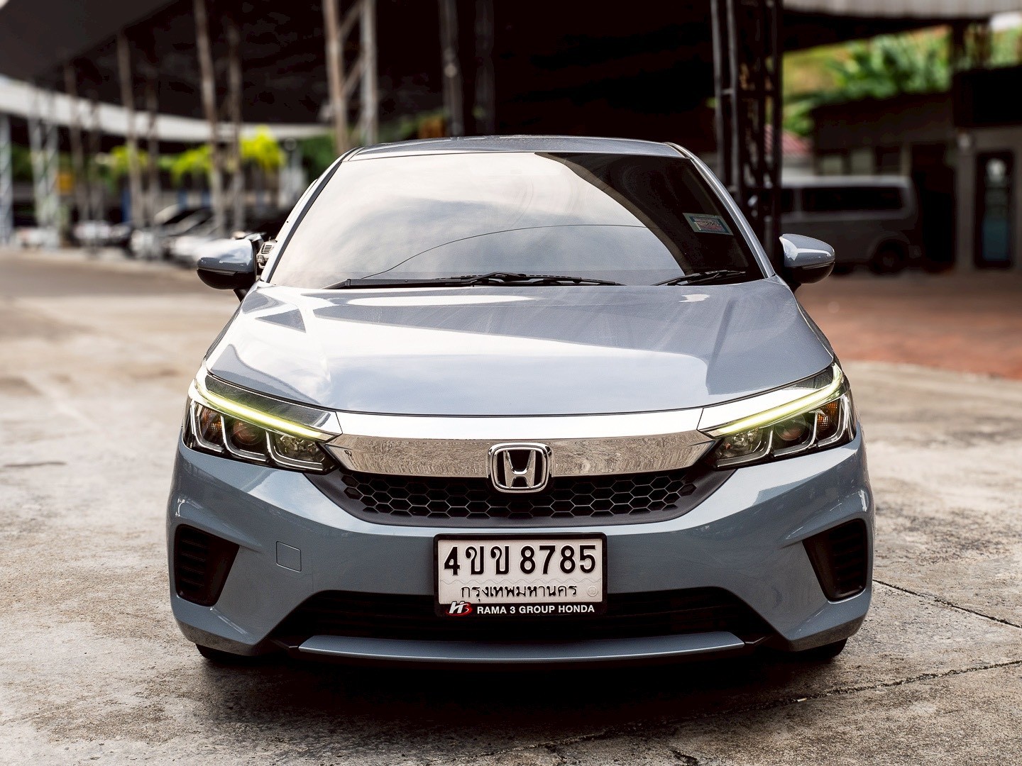 2023 Honda City Hatchback สีเทา (รูปที่ 2)