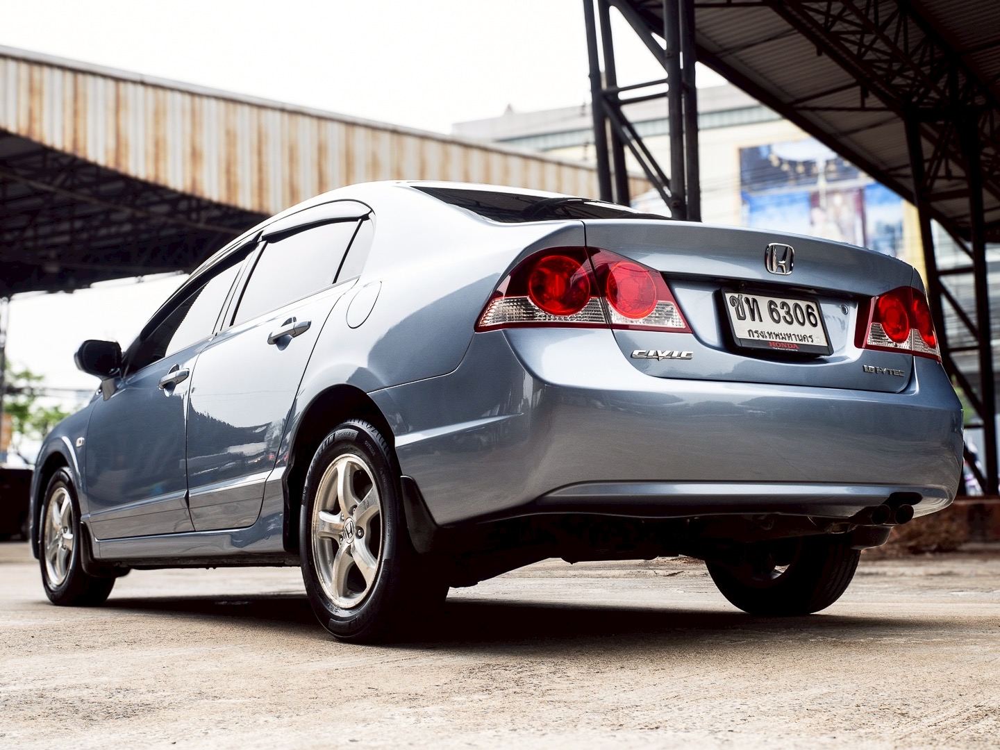 2007 Honda Civic FD สีฟ้า (รูปที่ 15)