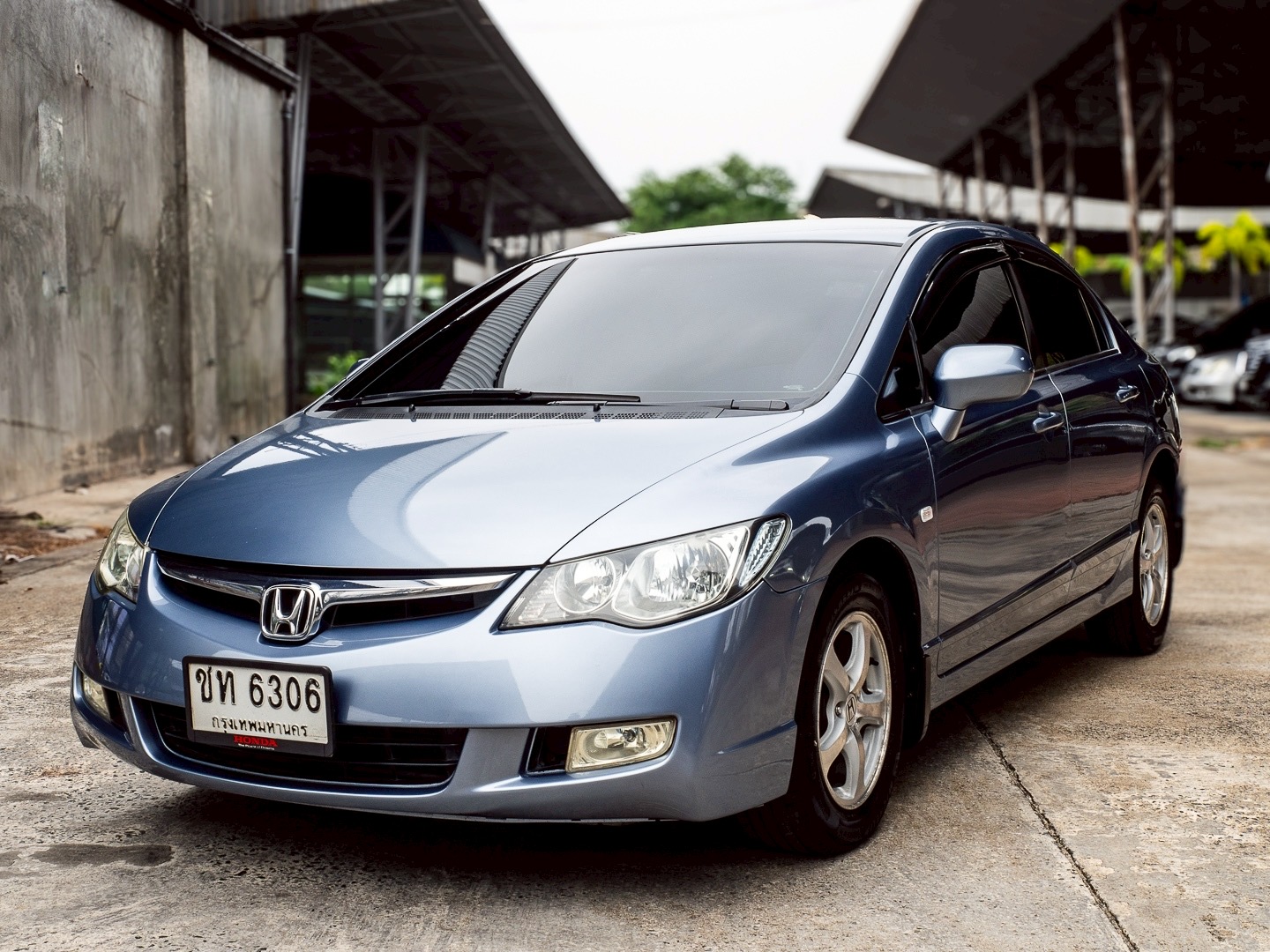 2007 Honda Civic FD สีฟ้า