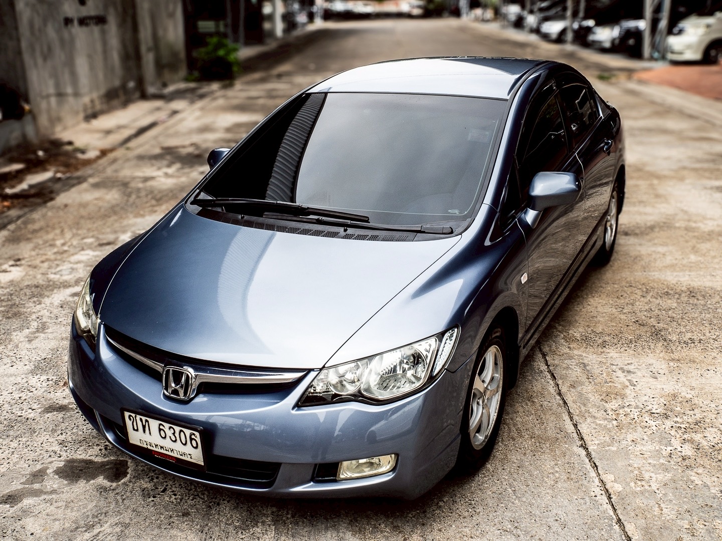 2007 Honda Civic FD สีฟ้า (รูปที่ 17)