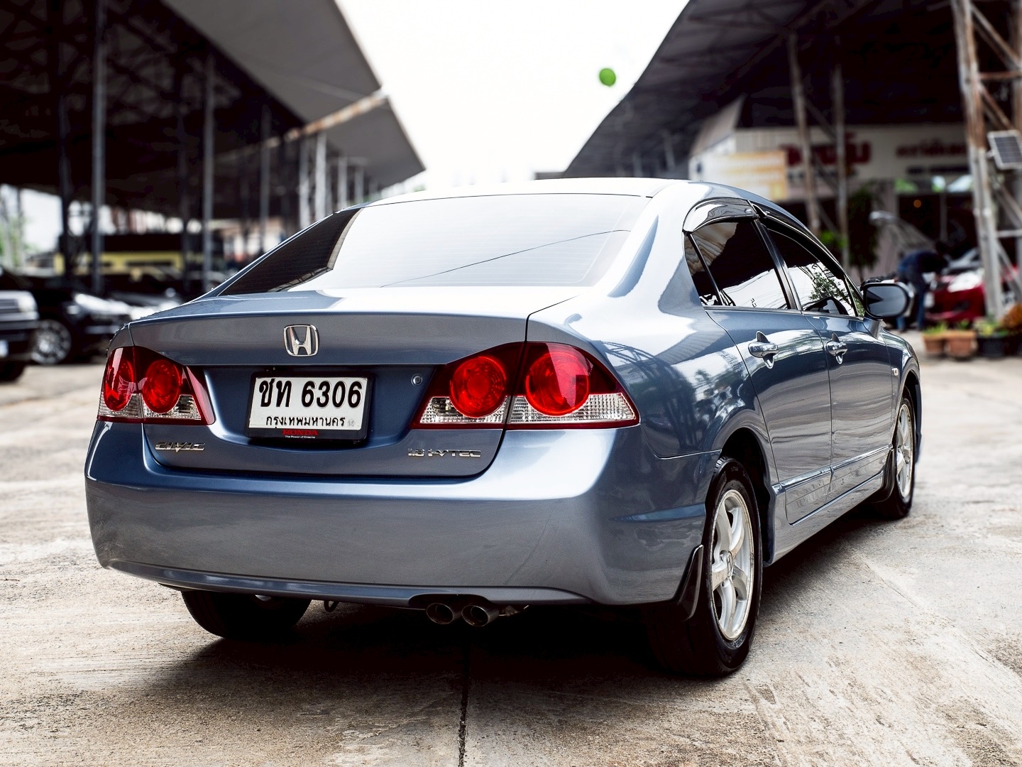 2007 Honda Civic FD สีฟ้า (รูปที่ 6)