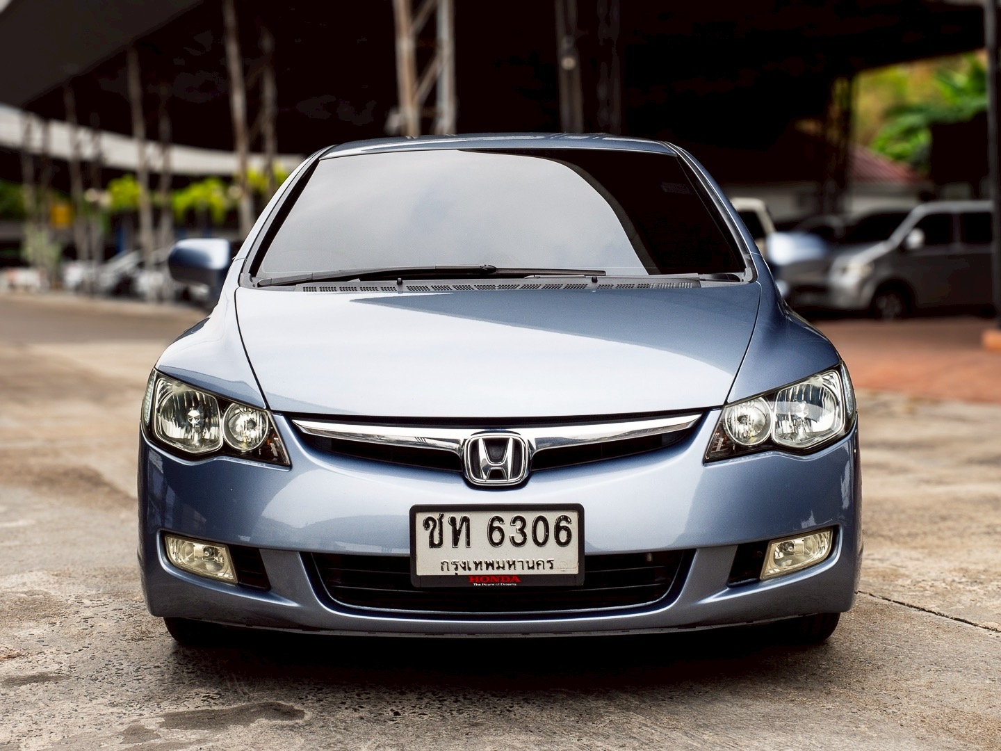 2007 Honda Civic FD สีฟ้า (รูปที่ 2)
