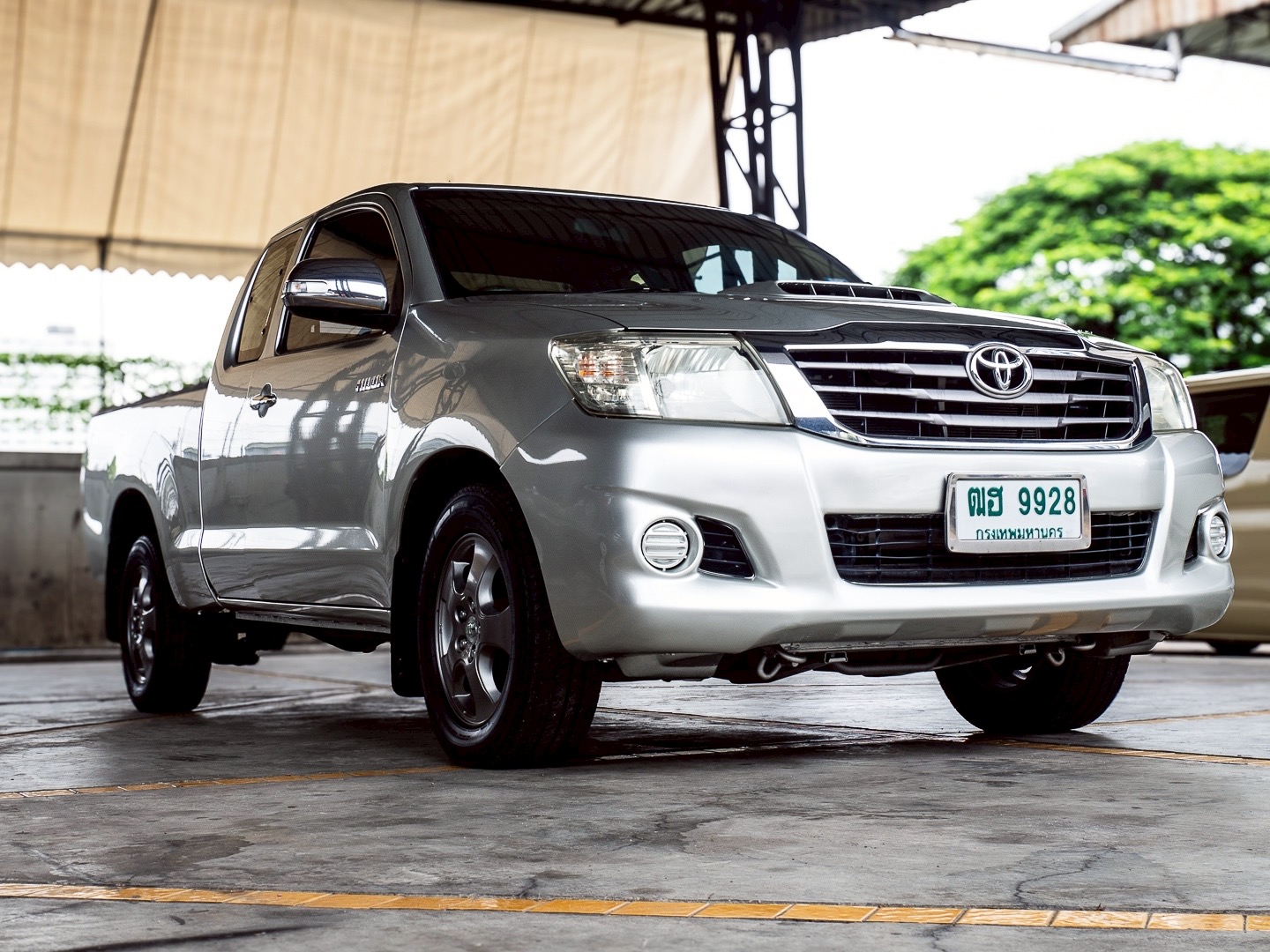 2013 Toyota Hilux Vigo Extra cab สีน้ำตาล (รูปที่ 17)