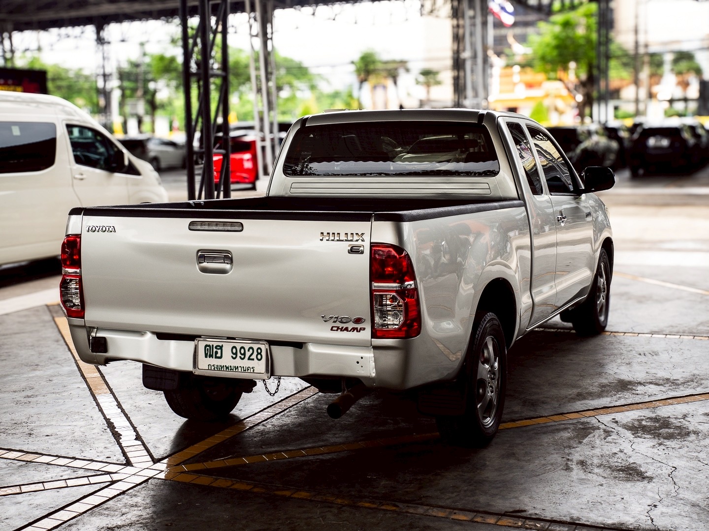 2013 Toyota Hilux Vigo Extra cab สีน้ำตาล (รูปที่ 6)