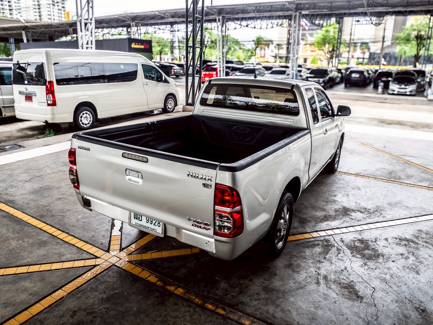 2013 Toyota Hilux Vigo Extra cab สีน้ำตาล (รูปที่ 16)
