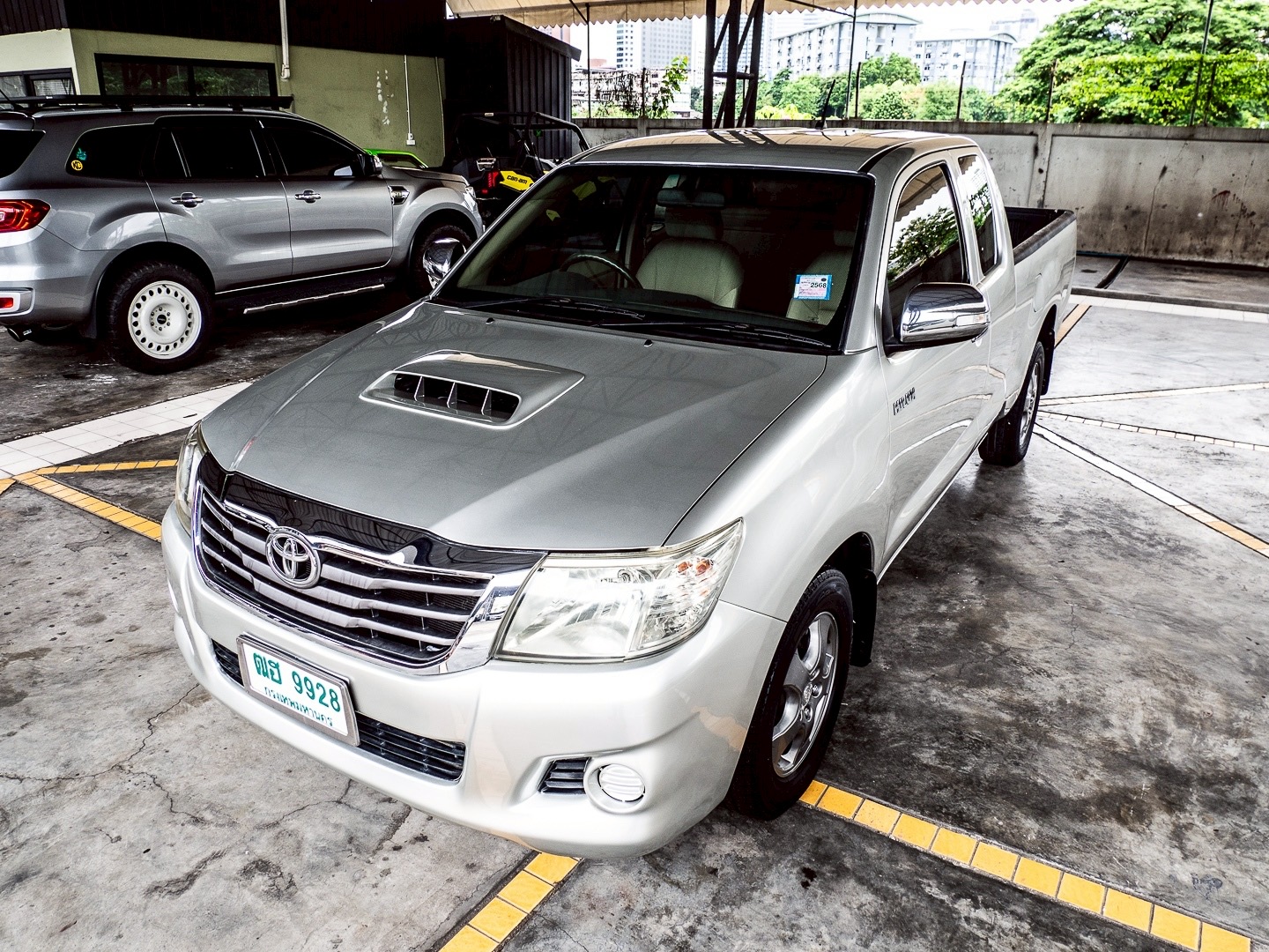 2013 Toyota Hilux Vigo Extra cab สีน้ำตาล (รูปที่ 18)