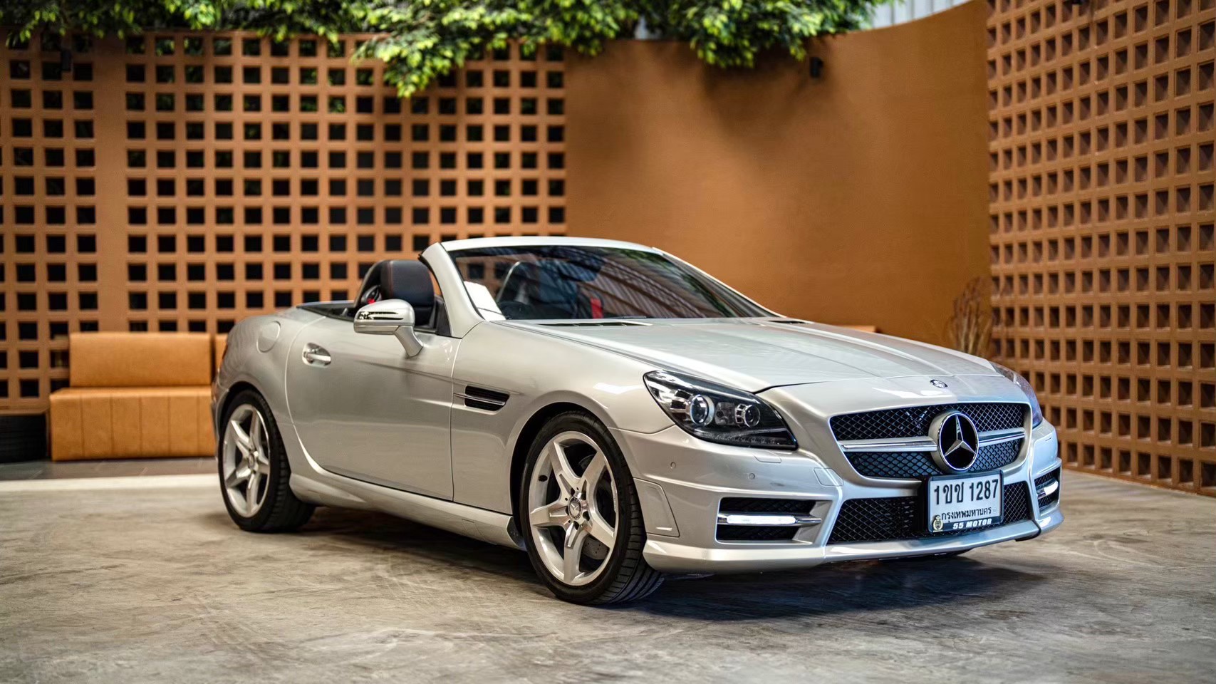 2012 Mercedes-Benz SLK-Class R172 SLK200 สีขาว