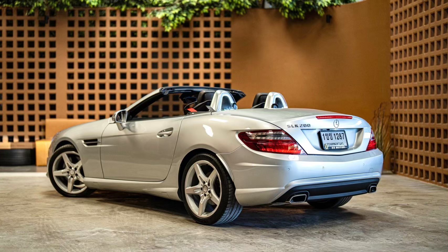2012 Mercedes-Benz SLK-Class R172 SLK200 สีขาว (รูปที่ 3)