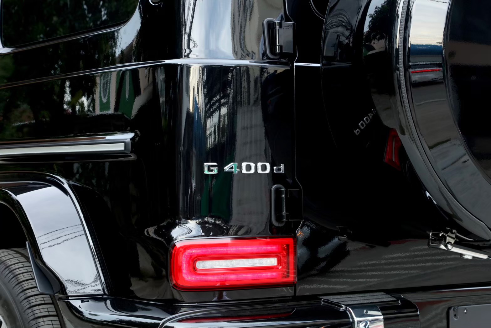 2024 Mercedes-Benz G400d AMG สีดำ (รูปที่ 8)