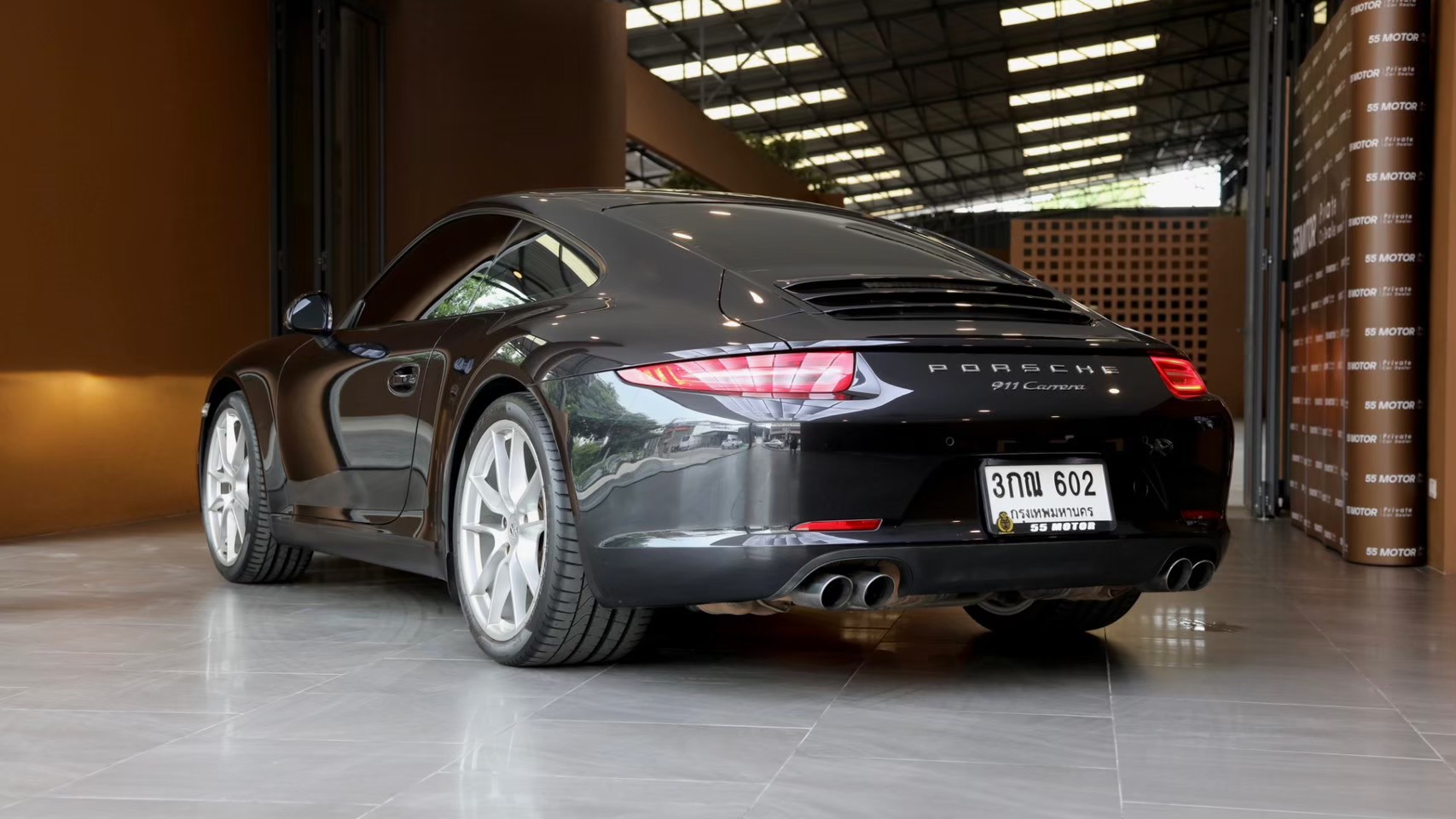 2012 Porsche 911 991 Carrera สีดำ (รูปที่ 5)