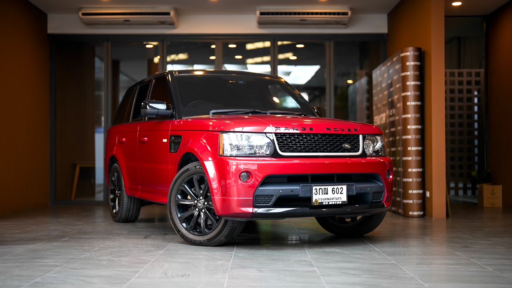 2014 Land Rover Range Rover Evoque สีแดง