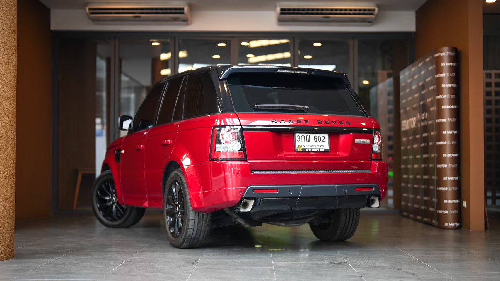 2014 Land Rover Range Rover Evoque สีแดง (รูปที่ 4)