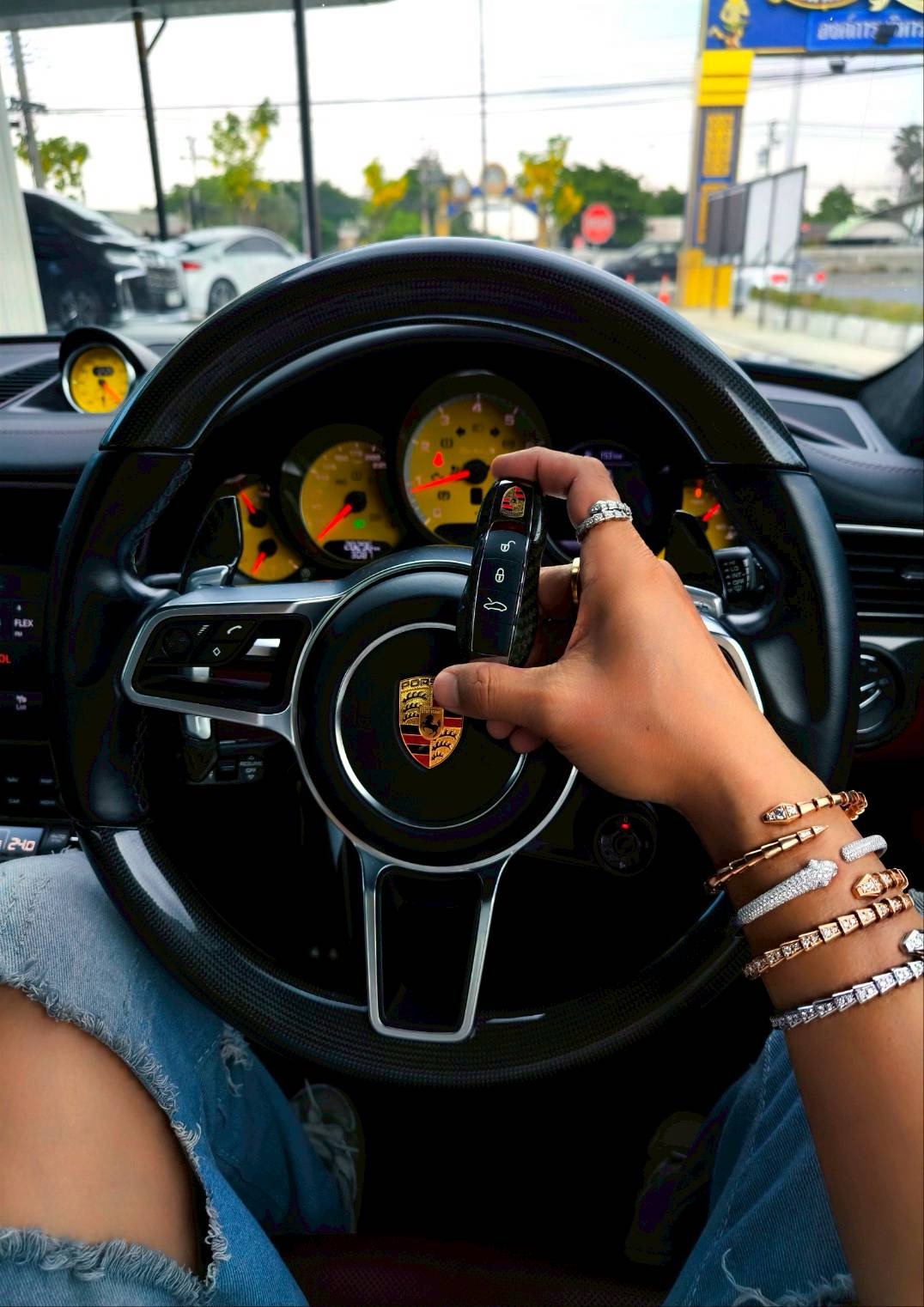 2017 Porsche 911.2 Turbo S 3.8 Coupe สีเทา (รูปที่ 7)