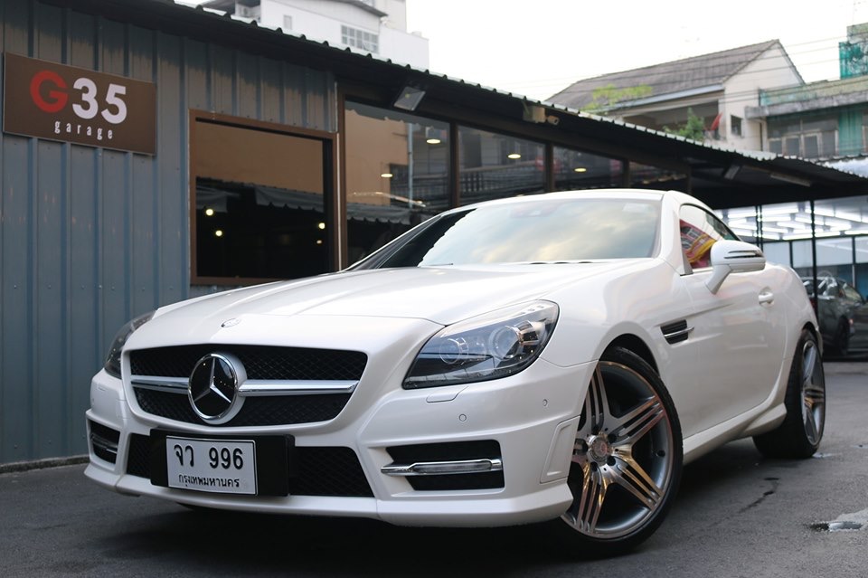 Mercedes-Benz SLK-Class R172 ปี 2012 สีขาว
