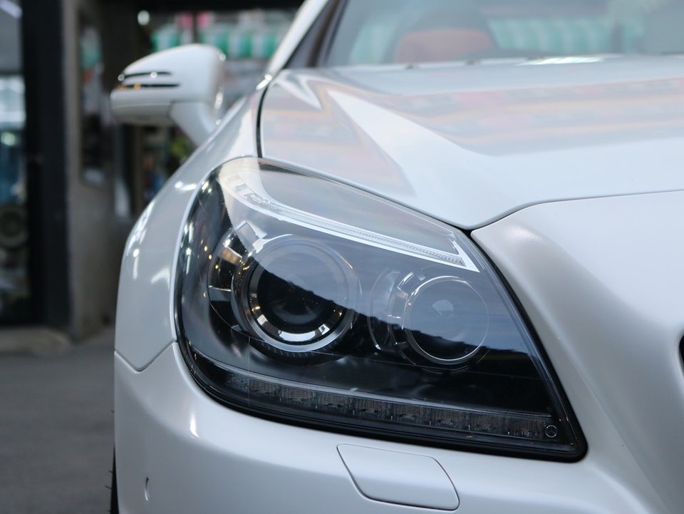 Mercedes-Benz SLK-Class R172 ปี 2012 สีขาว (รูปที่ 4)