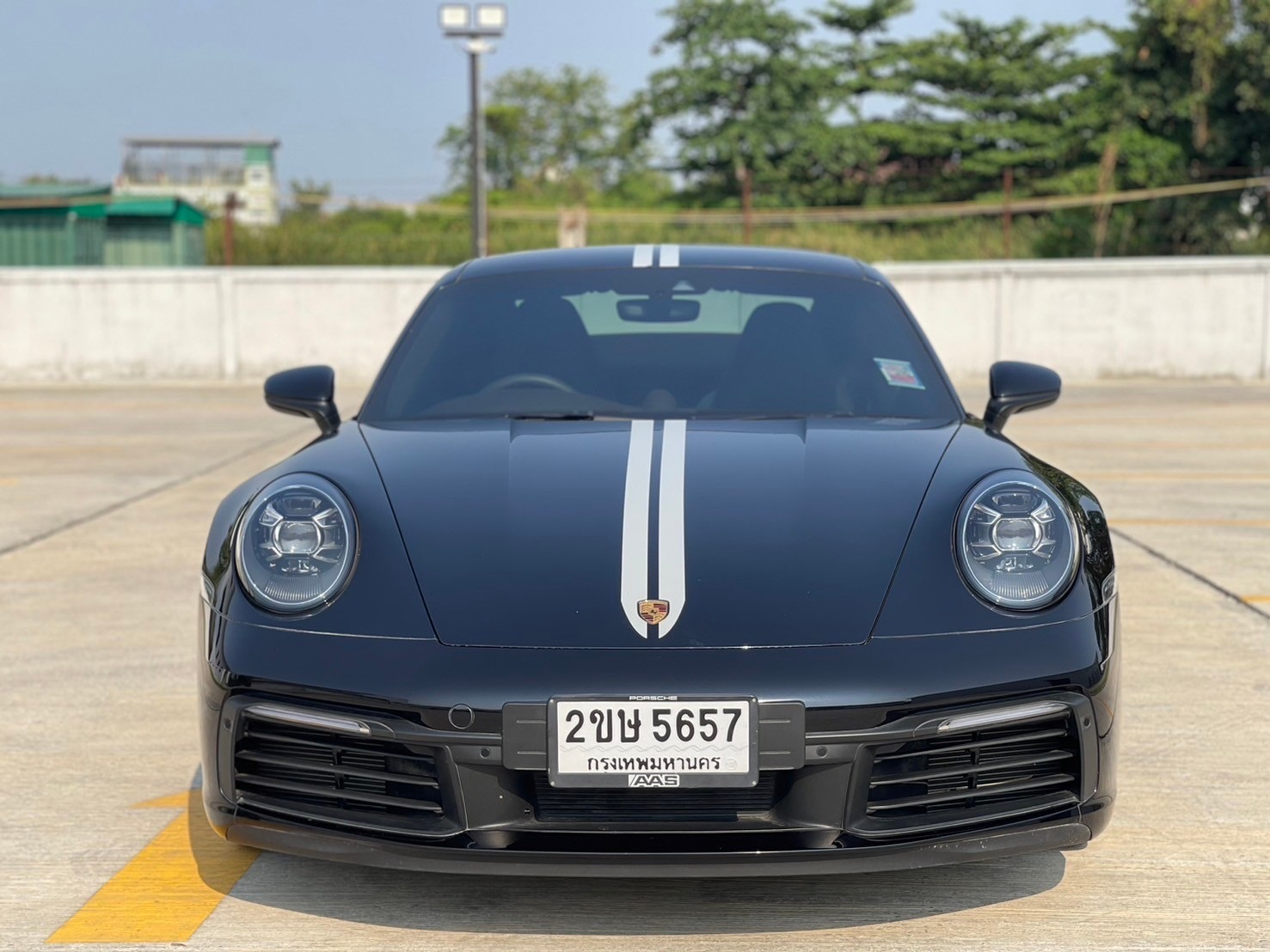 2021 Porsche CARRERA 4s 992 สีดำ (รูปที่ 5)