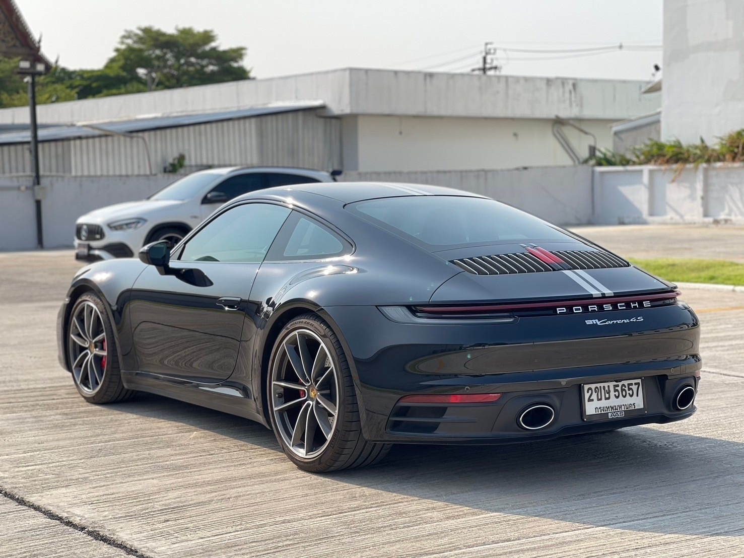 2021 Porsche CARRERA 4s 992 สีดำ (รูปที่ 3)