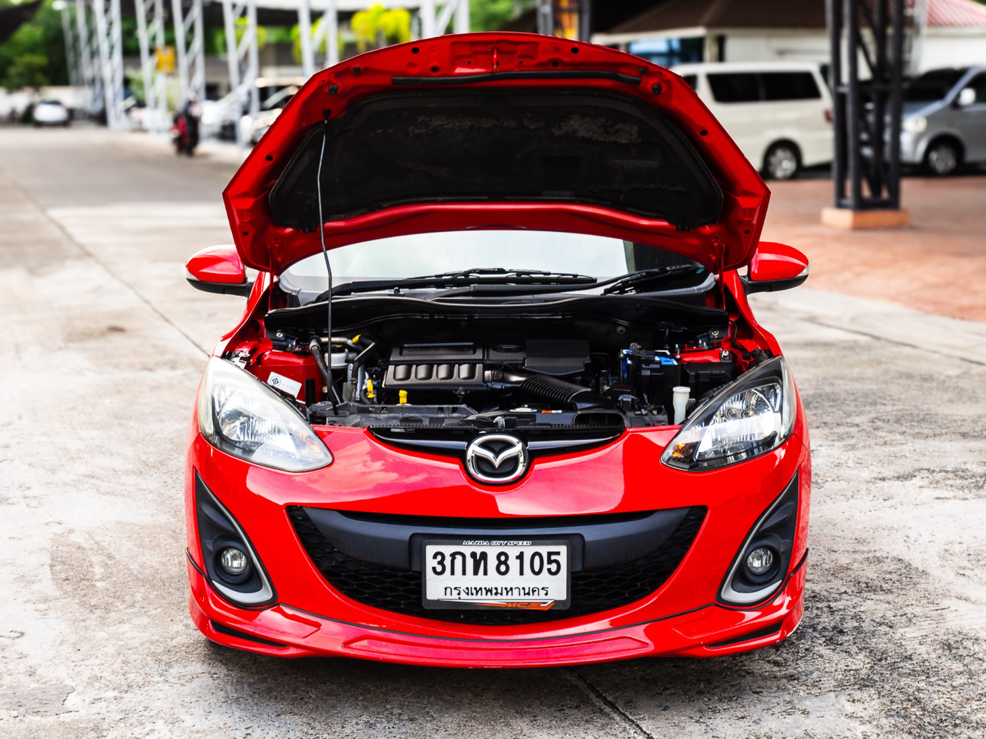 2014 Mazda 2 Sports (5 ประตู) สีแดง (รูปที่ 19)