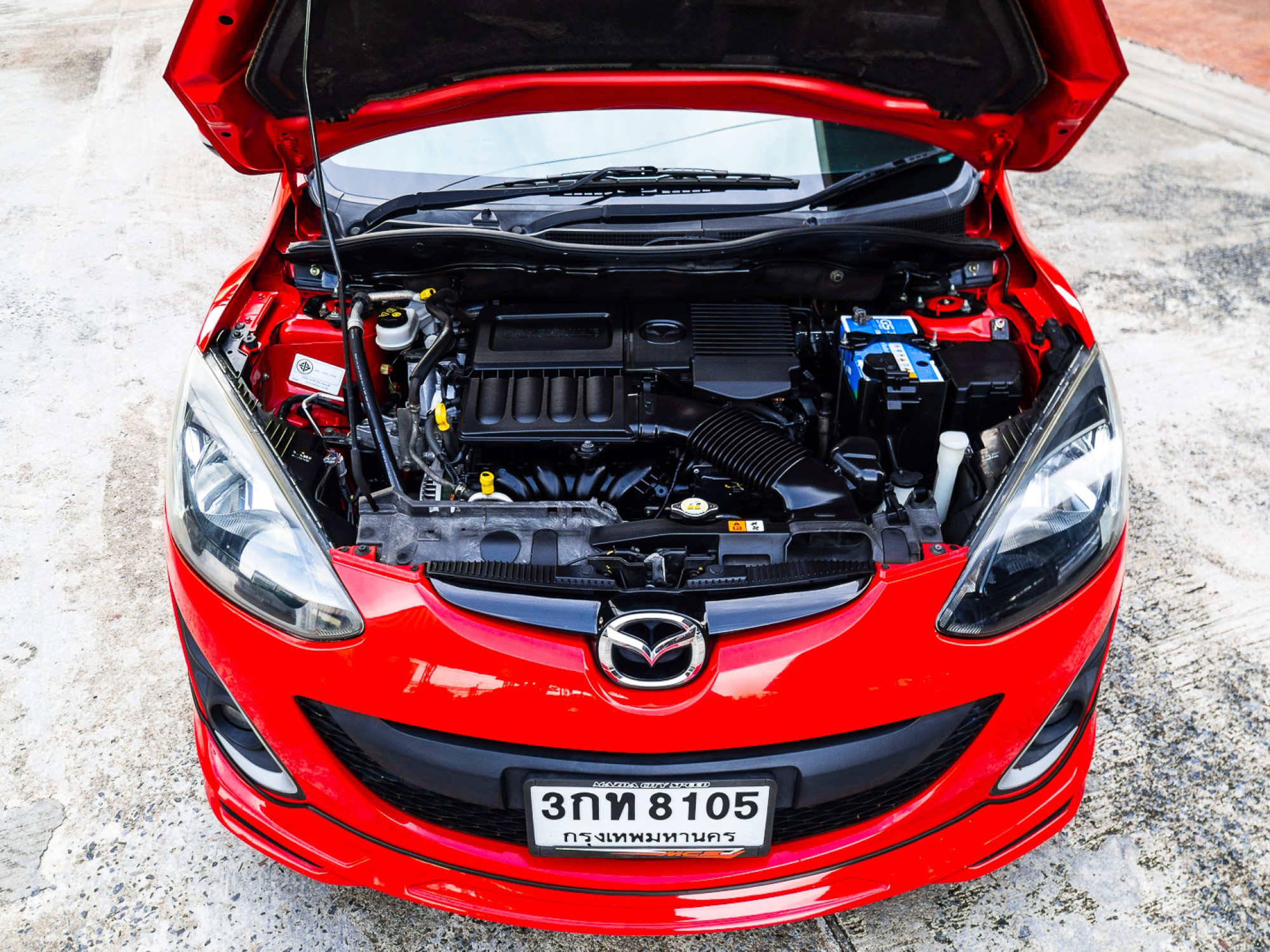 2014 Mazda 2 Sports (5 ประตู) สีแดง (รูปที่ 20)